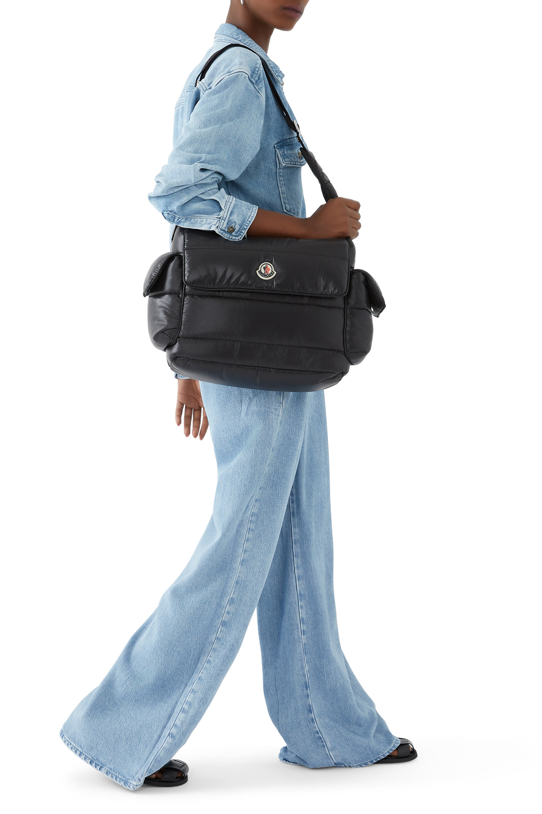 حقيبة مستلزمات أطفال مبطنة