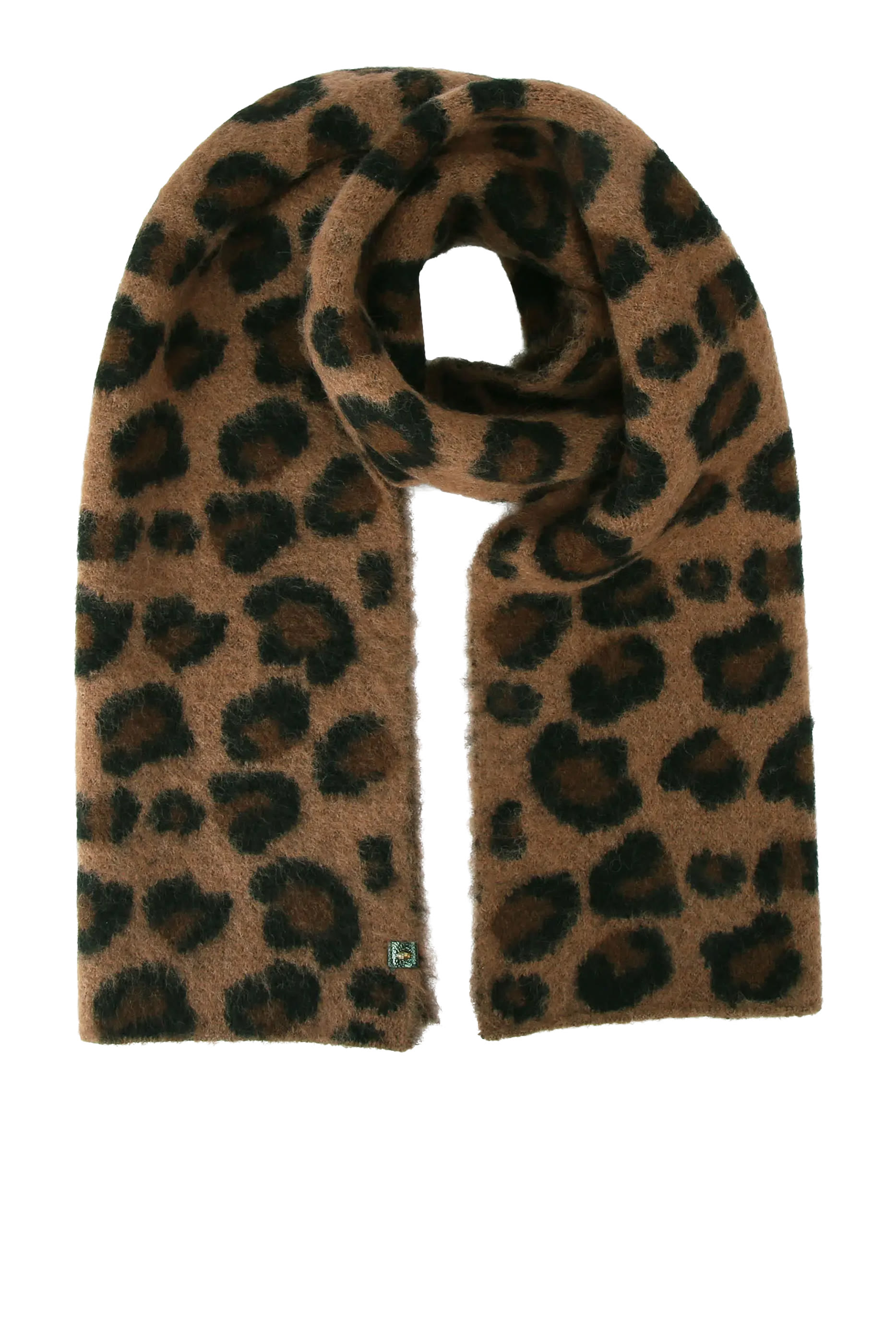 وشاح بنقشة جلد الفهد