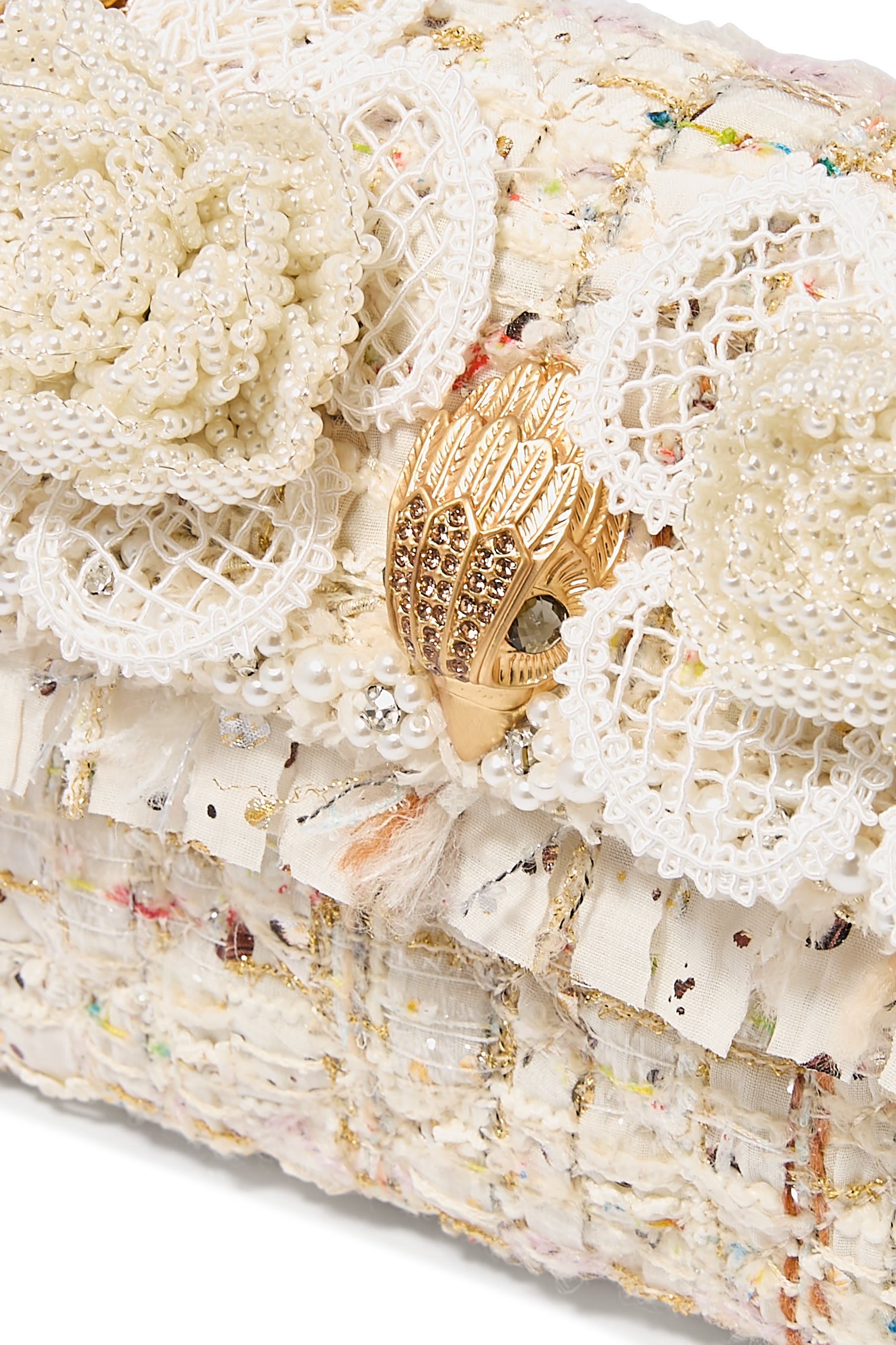 حقيبة كتف كنسينغتون صغيرة تويد