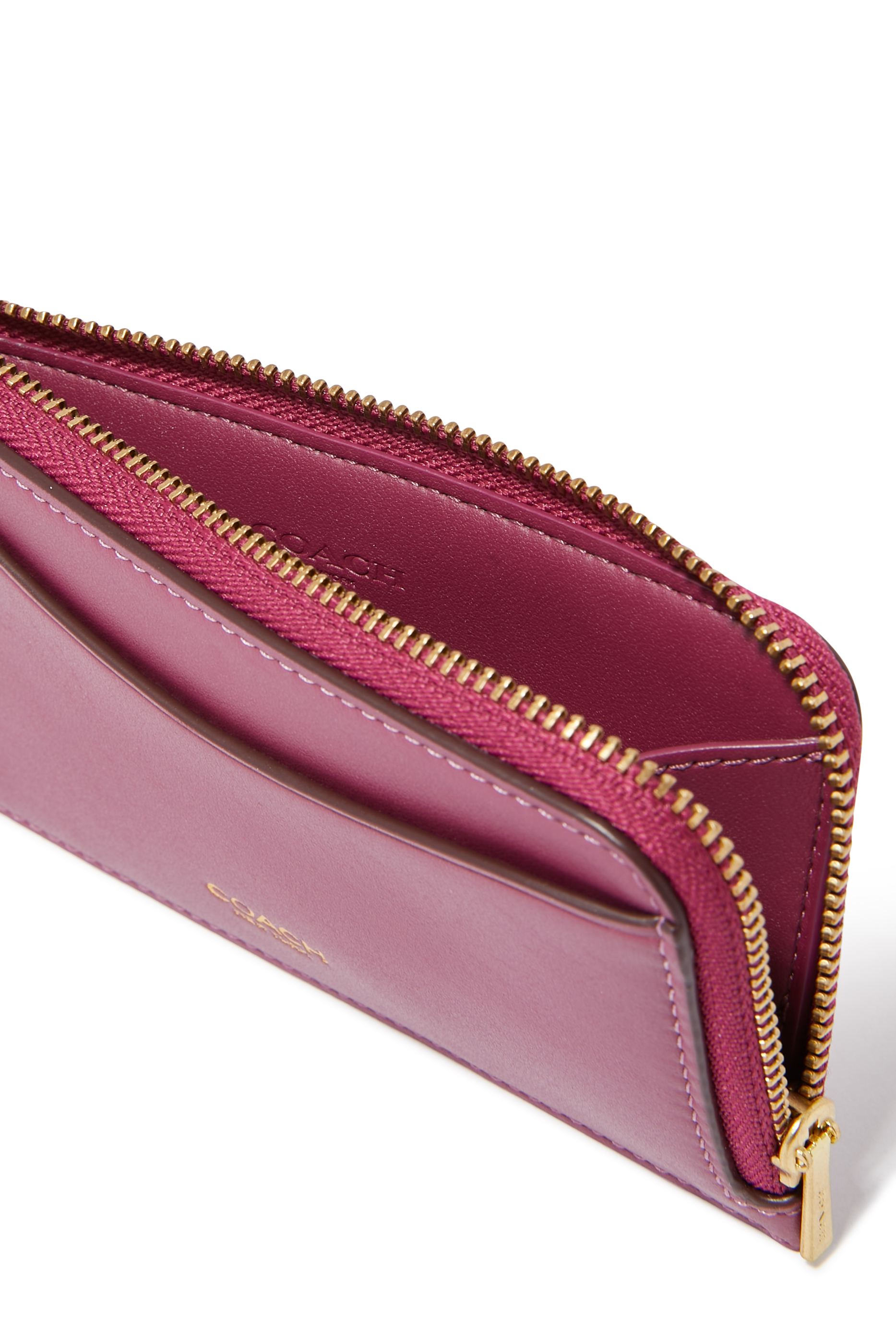 محفظة بسحاب محيط جلد