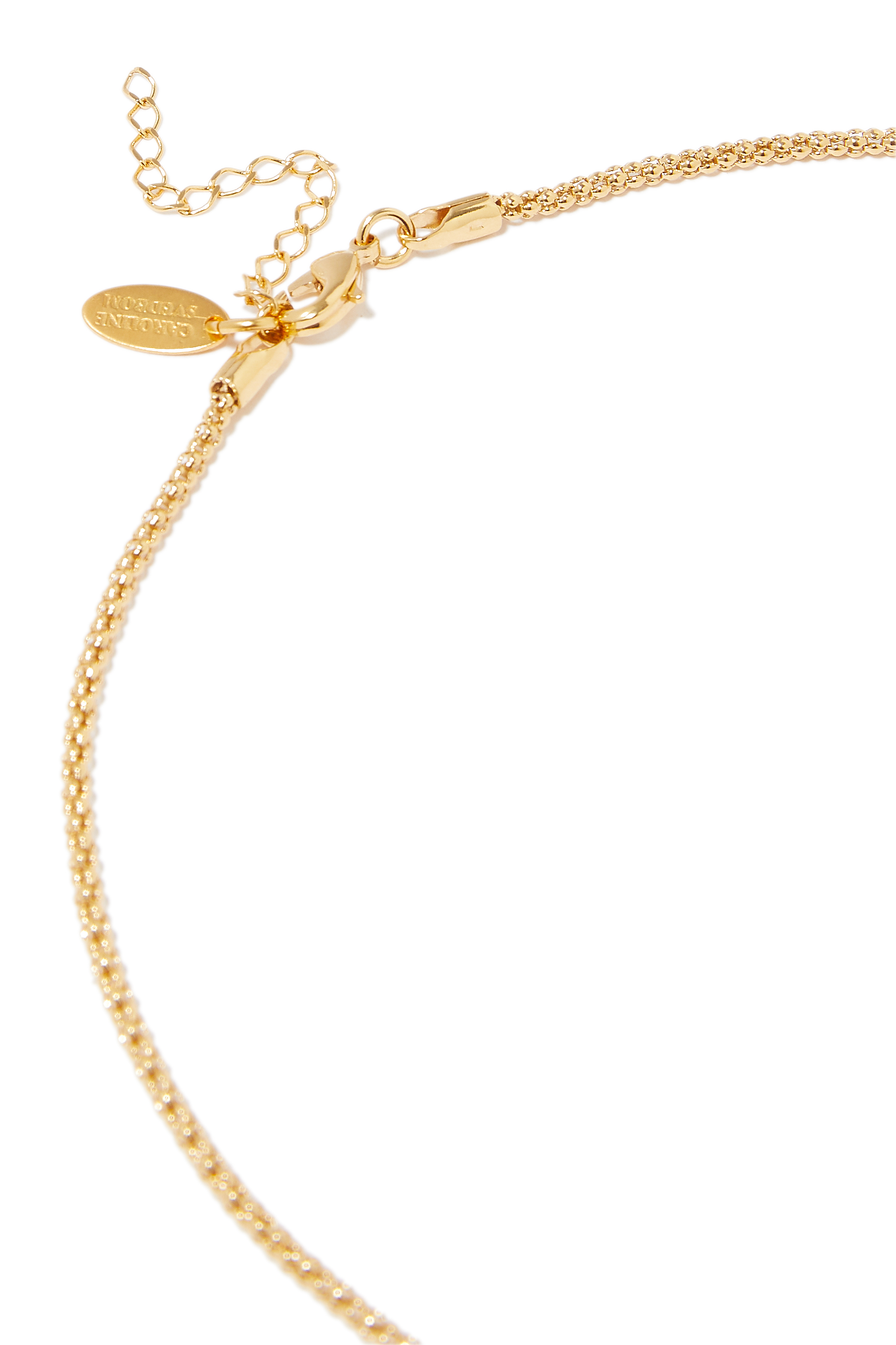 قلادة صغيرة بتصميم حبل