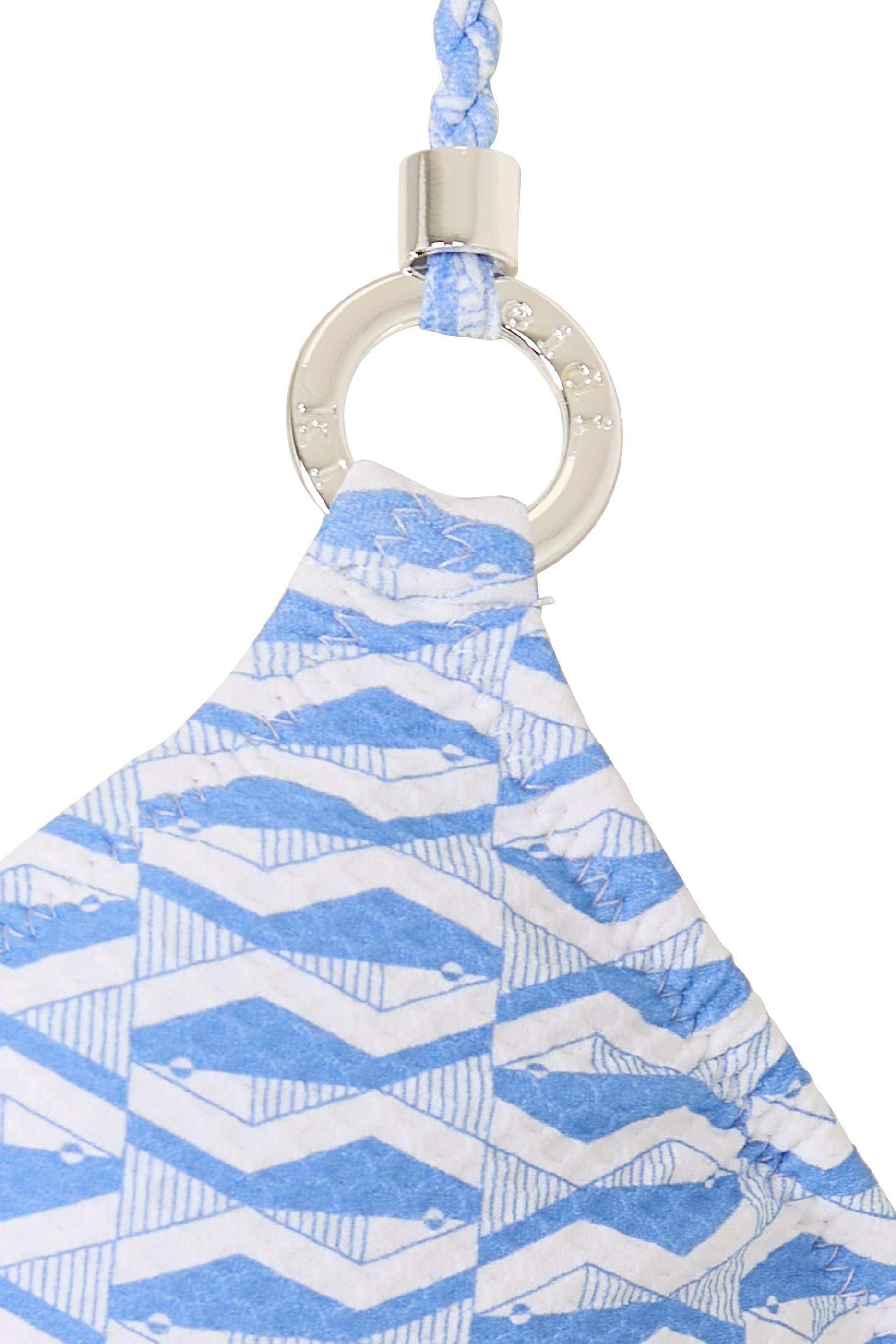 قطعة بيكيني علوية تينوس بحلقات وقوالب مثلثة