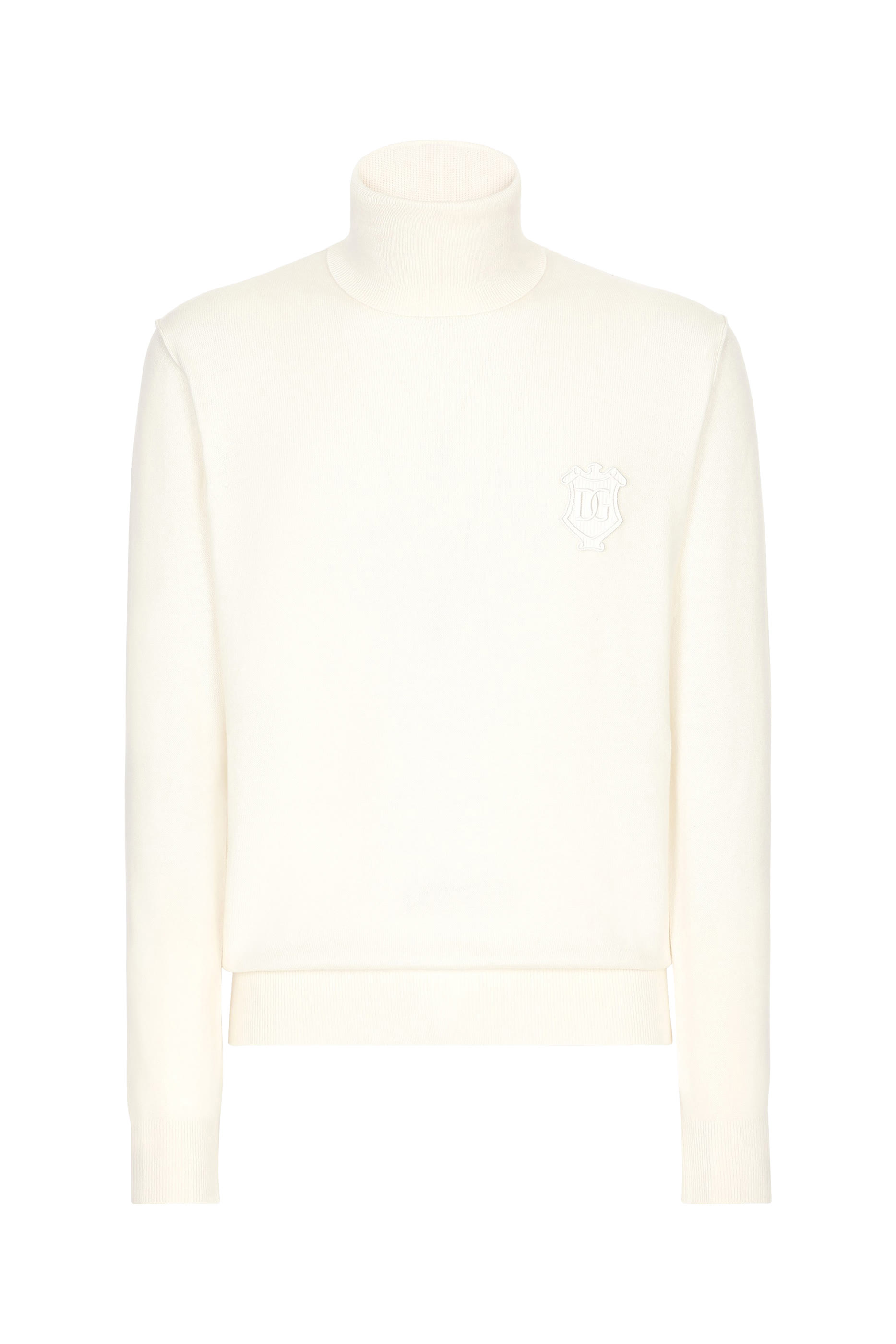 سترة بياقة عالية صوف