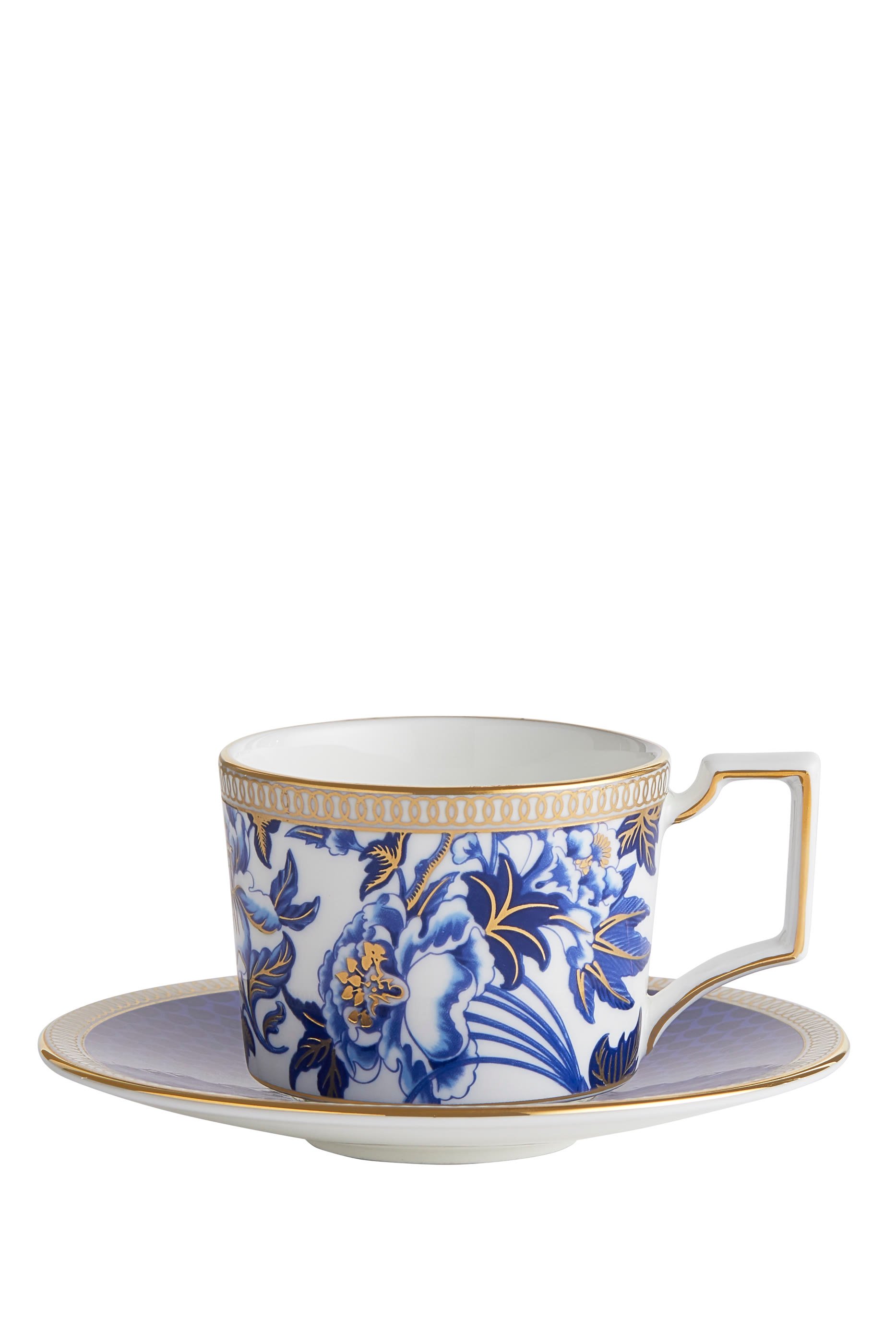 Hibiscus Coffee Cup & Saucer