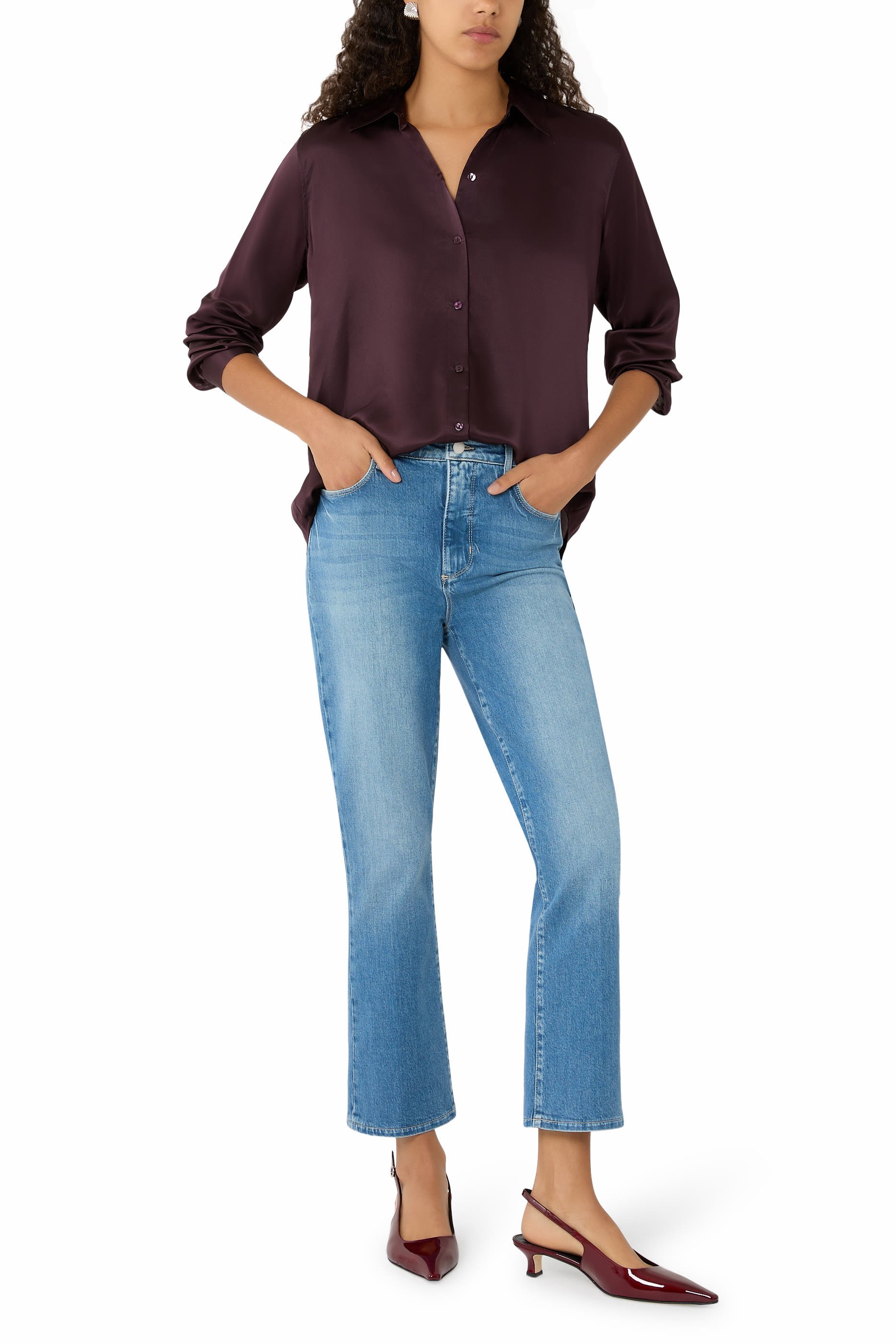 بلوزة تايلر حرير