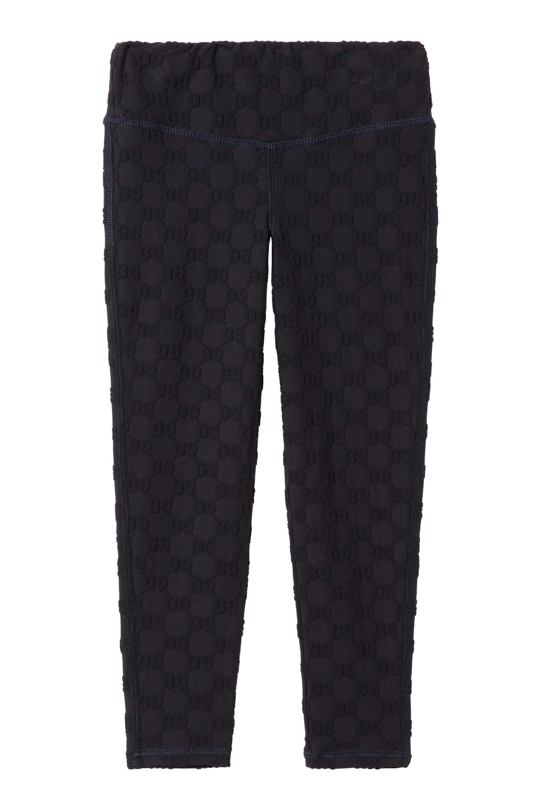 لغينغز جيرسيه بنقشة حرفي شعار الماركة للأطفال