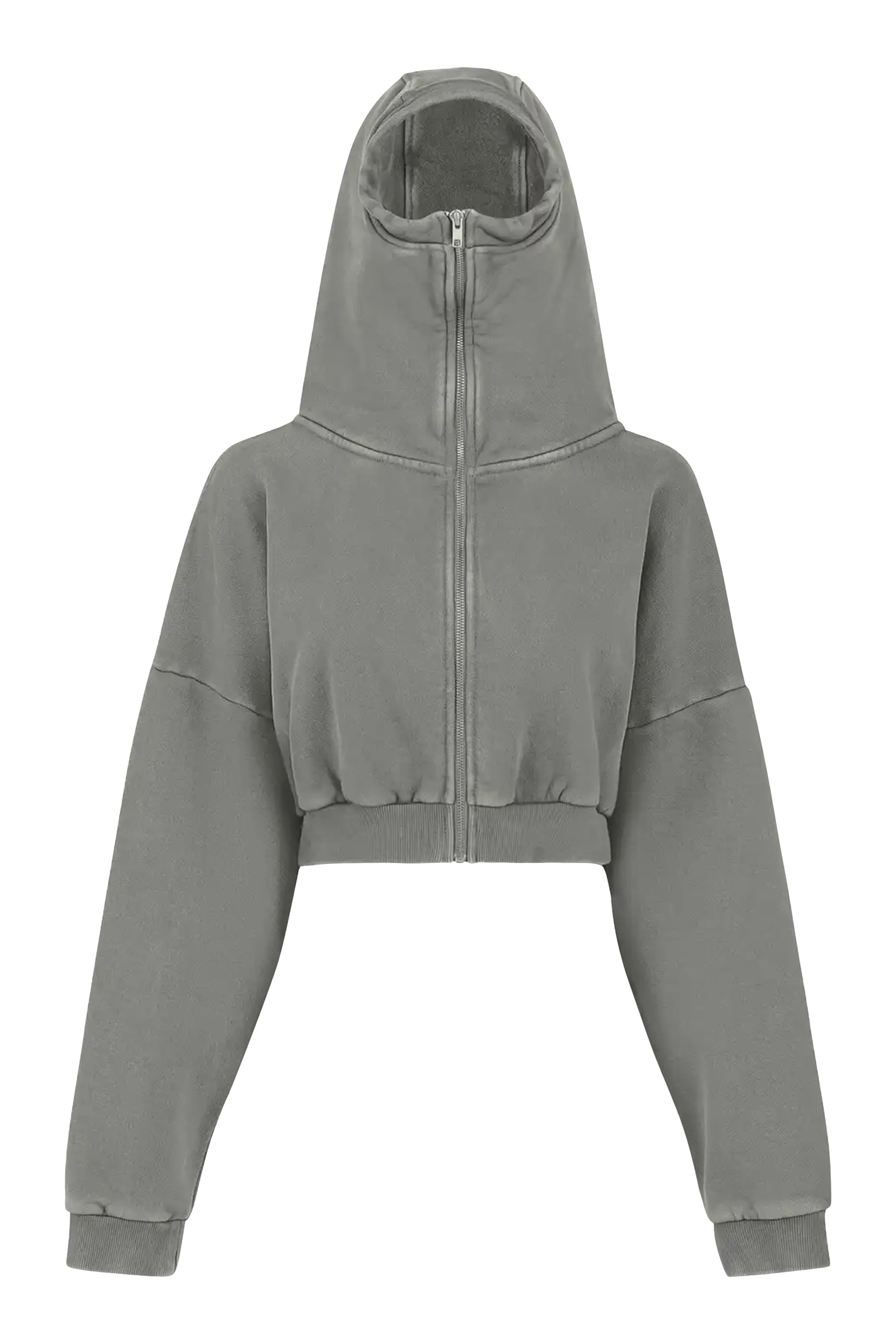 سويت شيرت قصير بسحاب