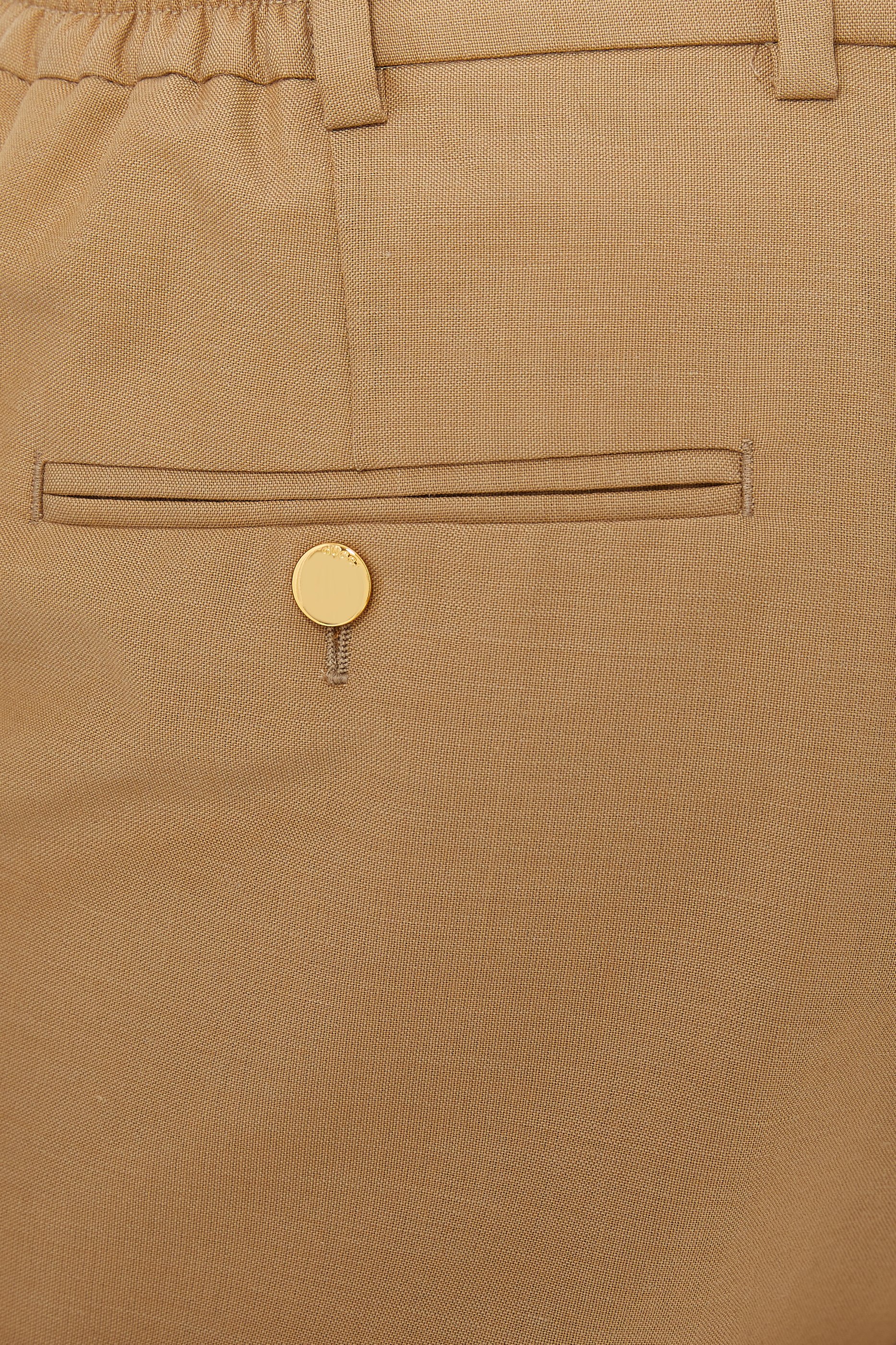 بنطال صوف وموهير