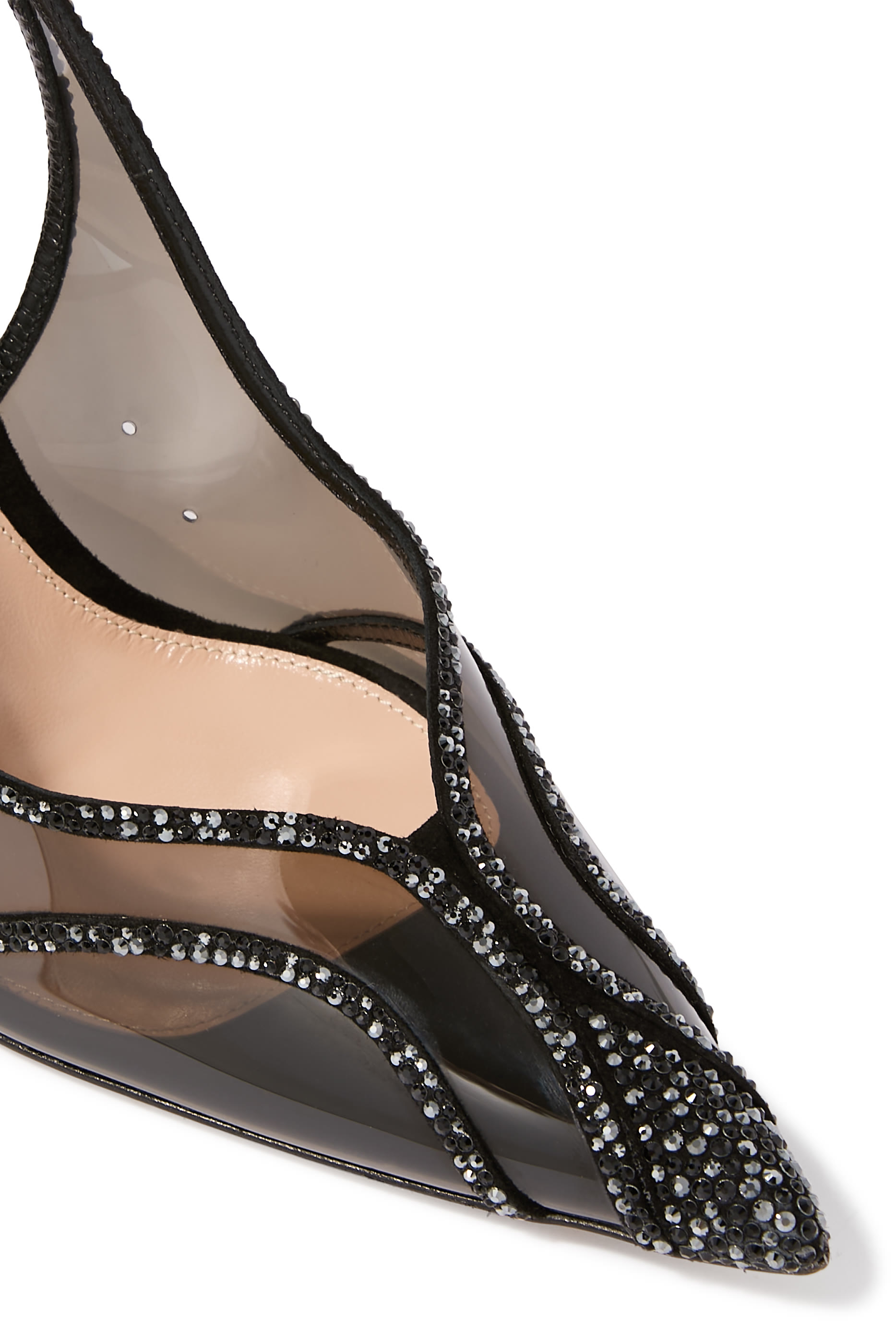 حذاء كلاسيكي 95 بسير خلفي جلد وأجزاء شفافة