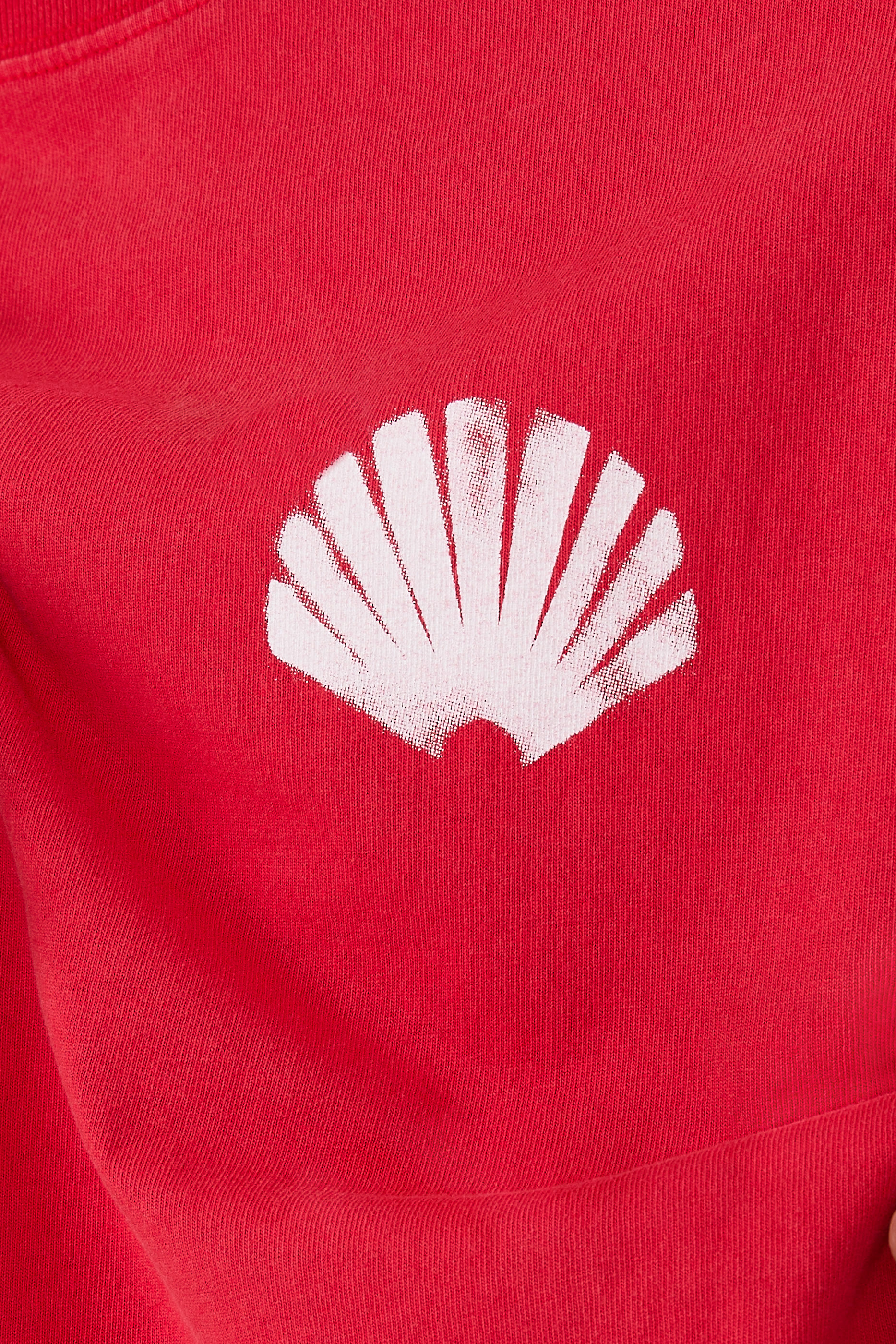 تيشيرت بشعار الماركة بطلاء بالبخاخ