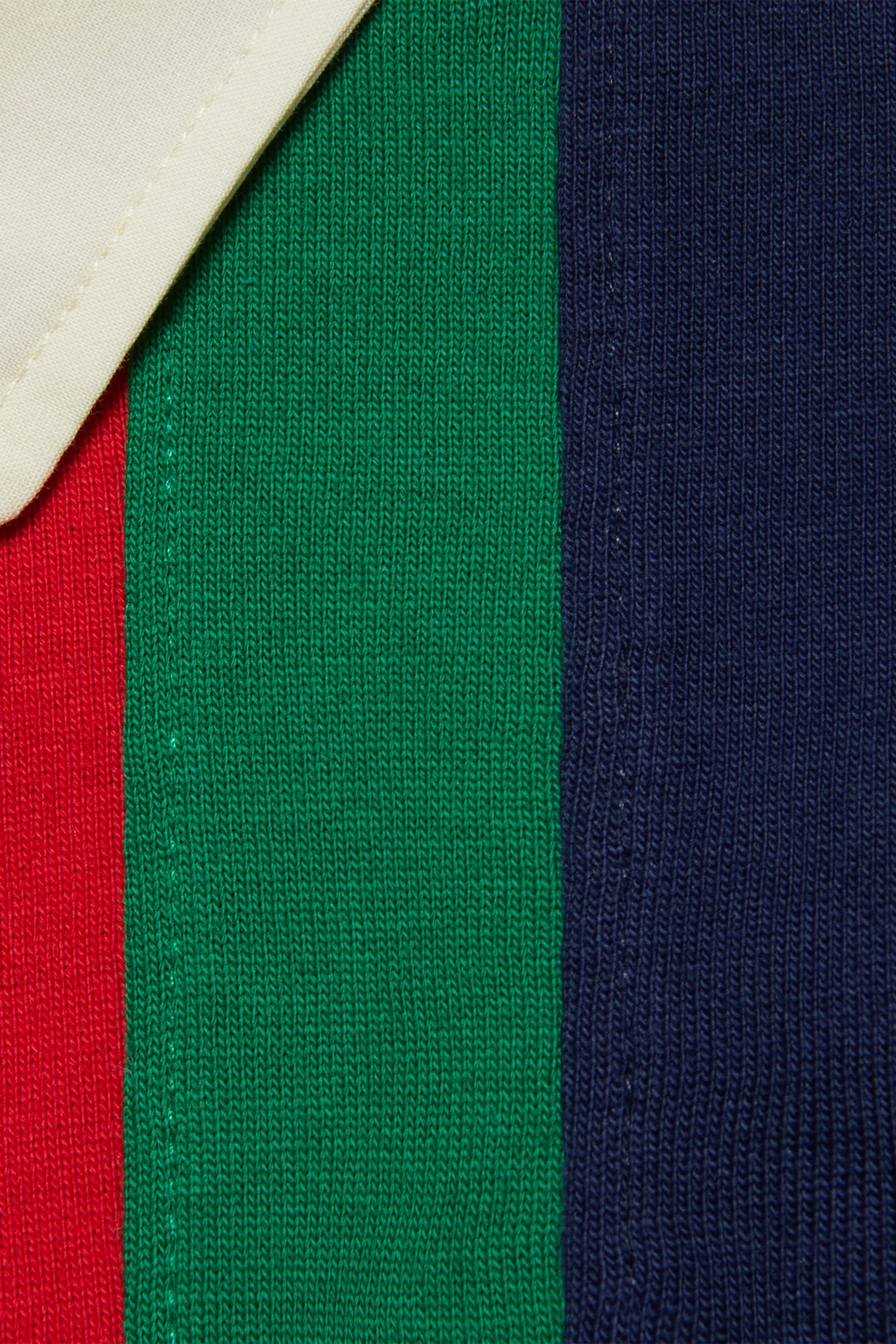 تيشيرت بولو بشريط ويب قطن للأطفال