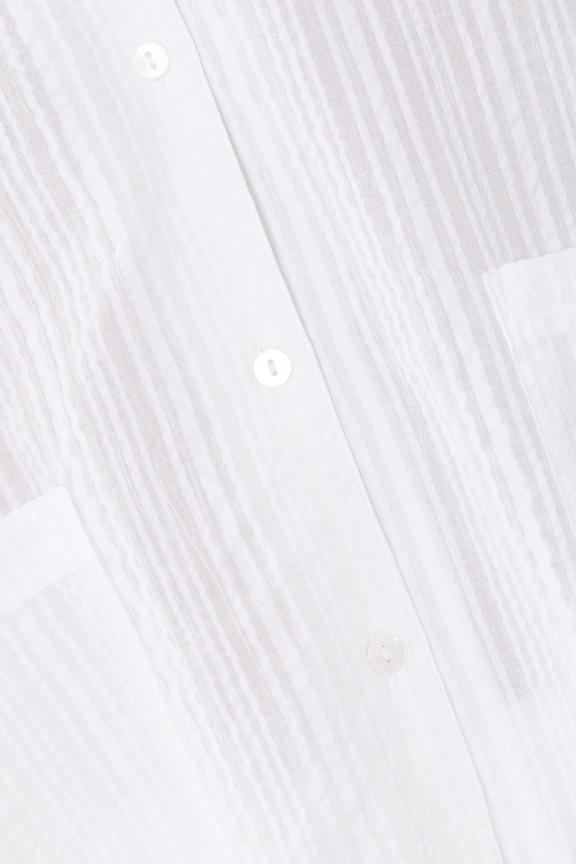 طقم بيجاما بأكتاف منسدلة قطن سيرساكر