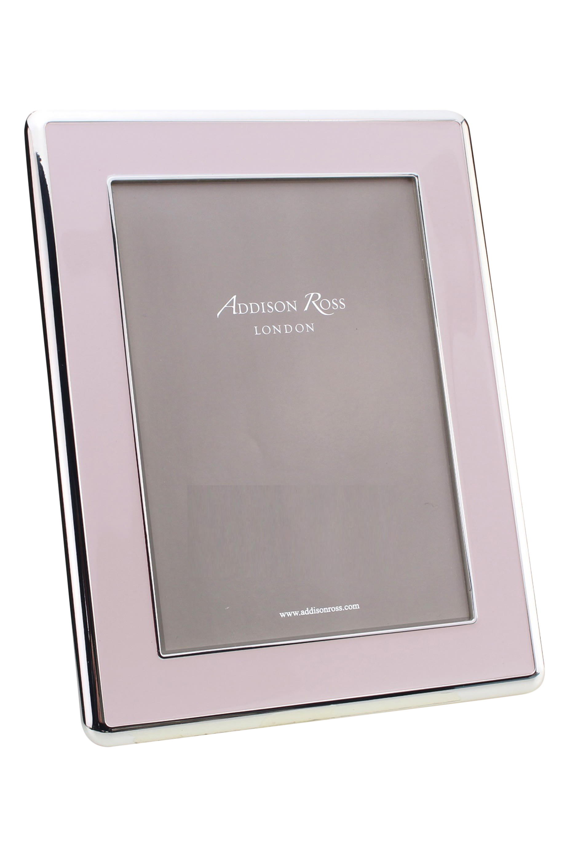 إطار صور مينا بطلاء فضي وتفاصيل مقوسة 4x6