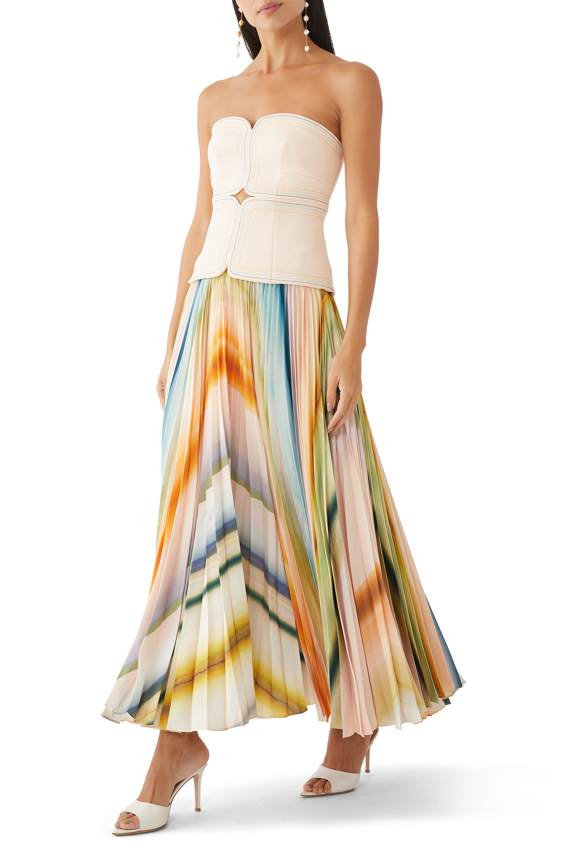 فستان افونليا متوسط الطول