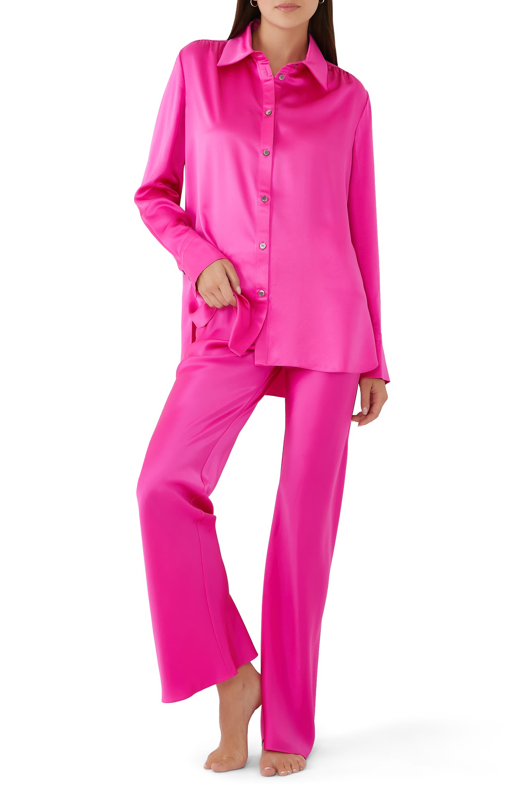 بلوزة ستيلا حرير ستان