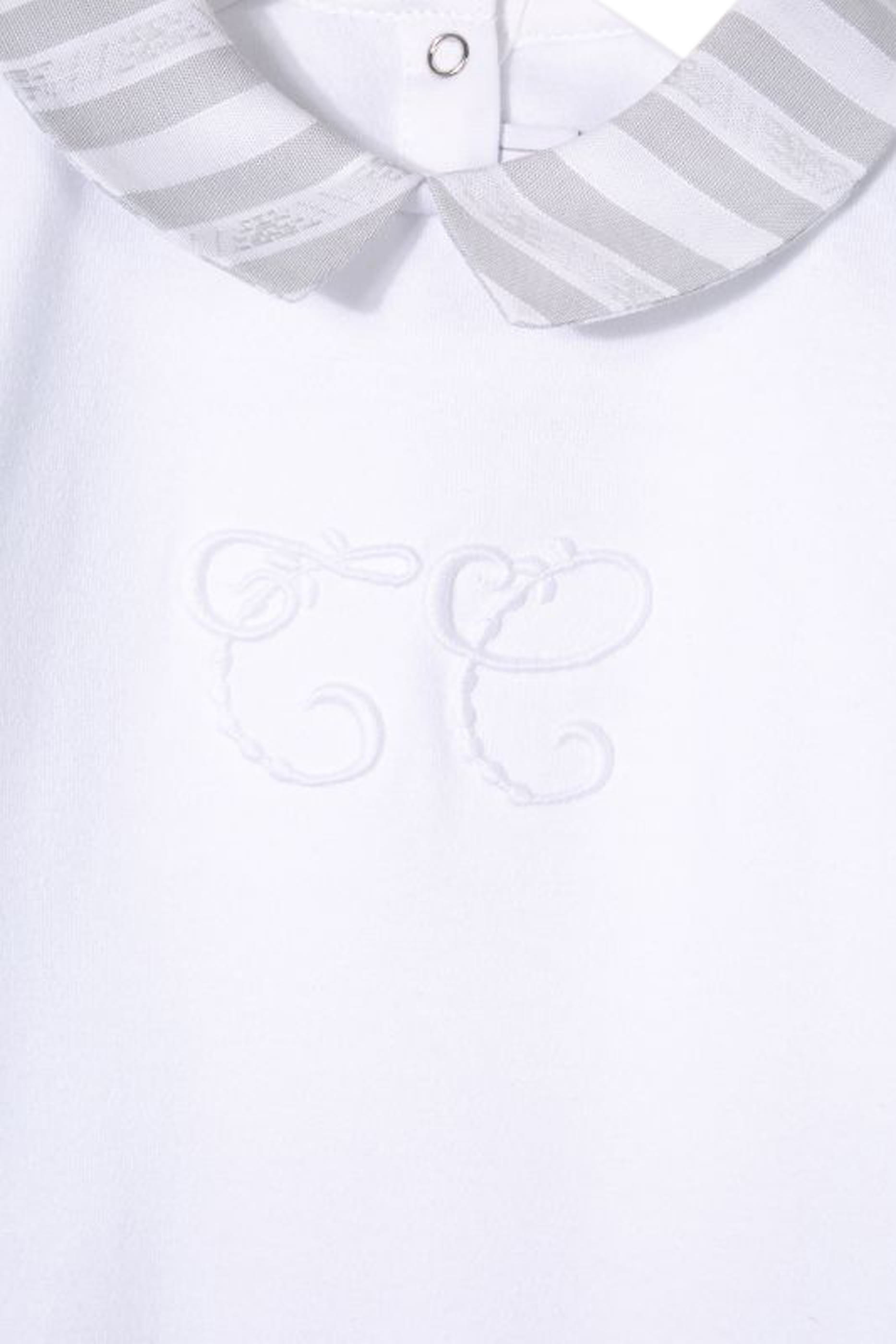 رومبر قطن بشعار الماركة المطرز