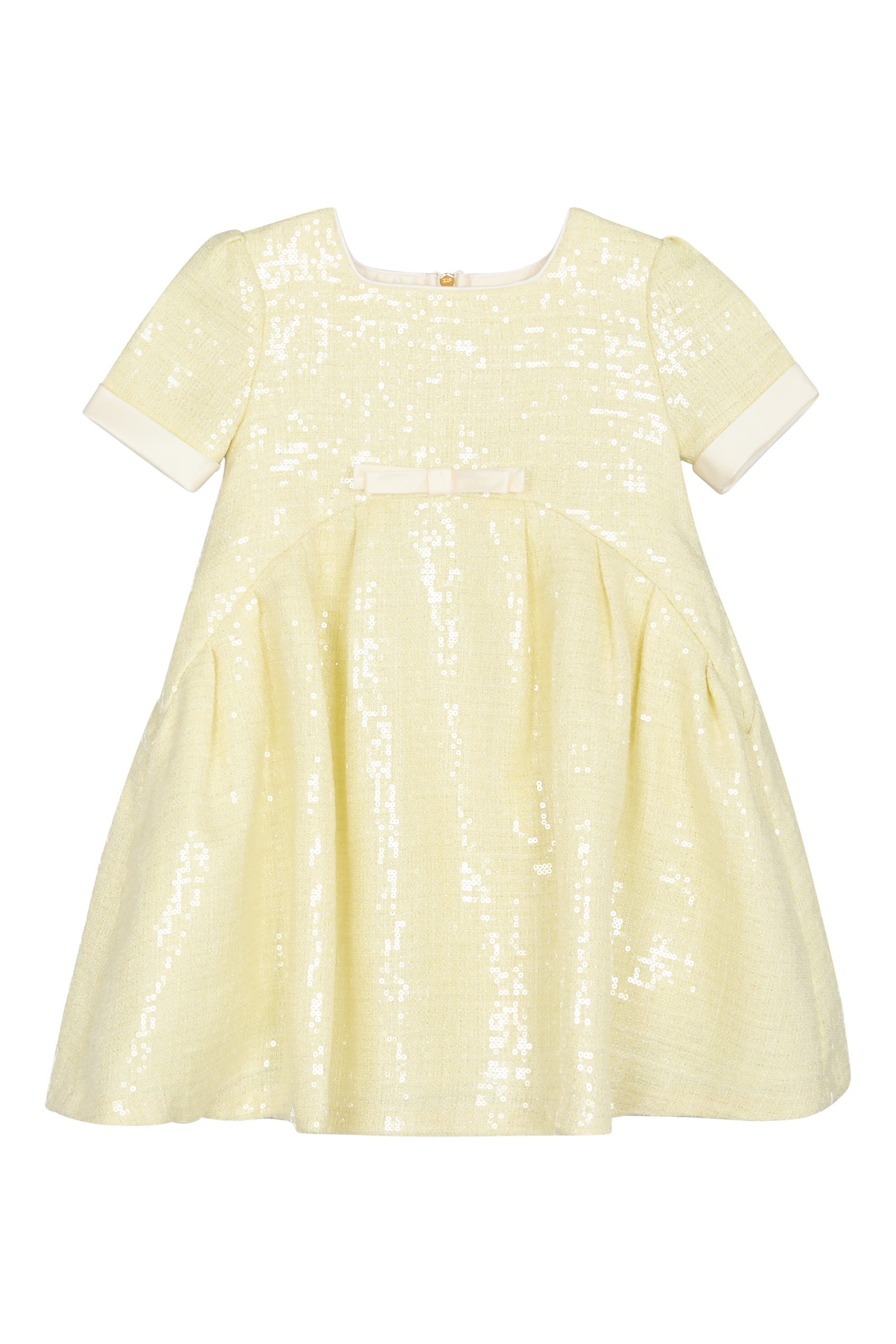 فستان حفلة بوكليه مزين بترتر للأطفال