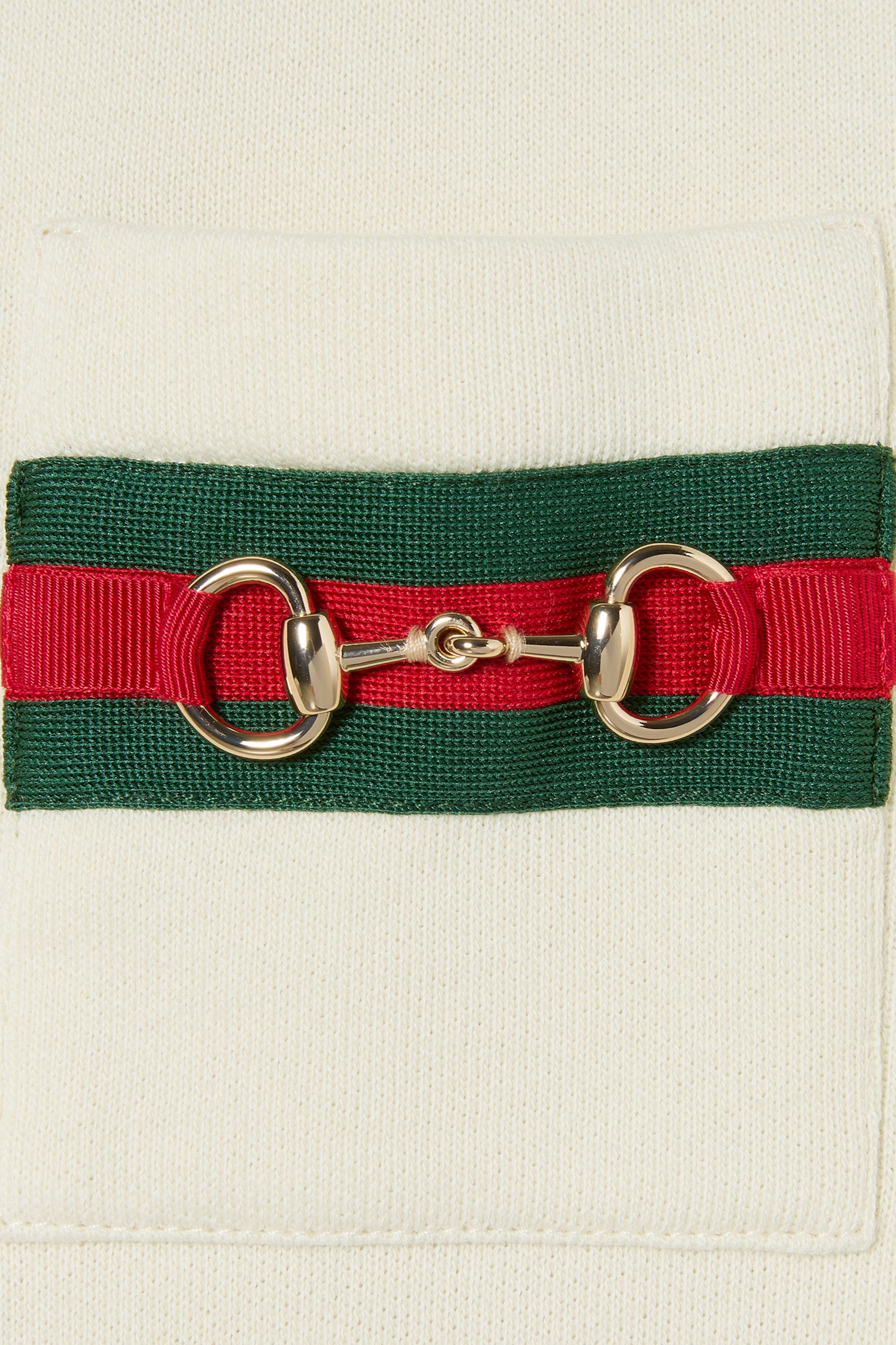 فستان بحلية شعار الماركة قطن للأطفال