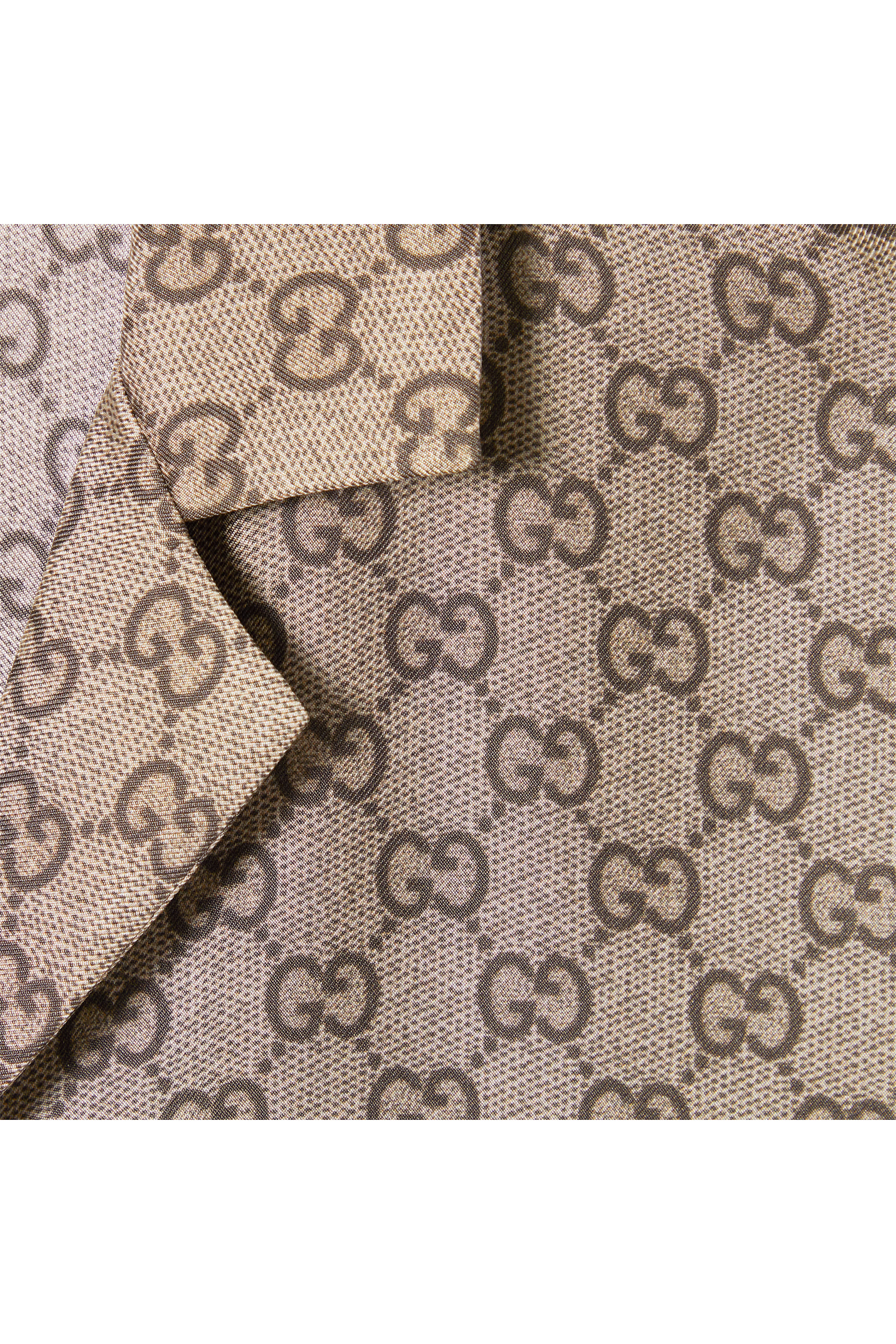 قميص بولينج مزين كليا بنقشة حرفي شعار الماركة