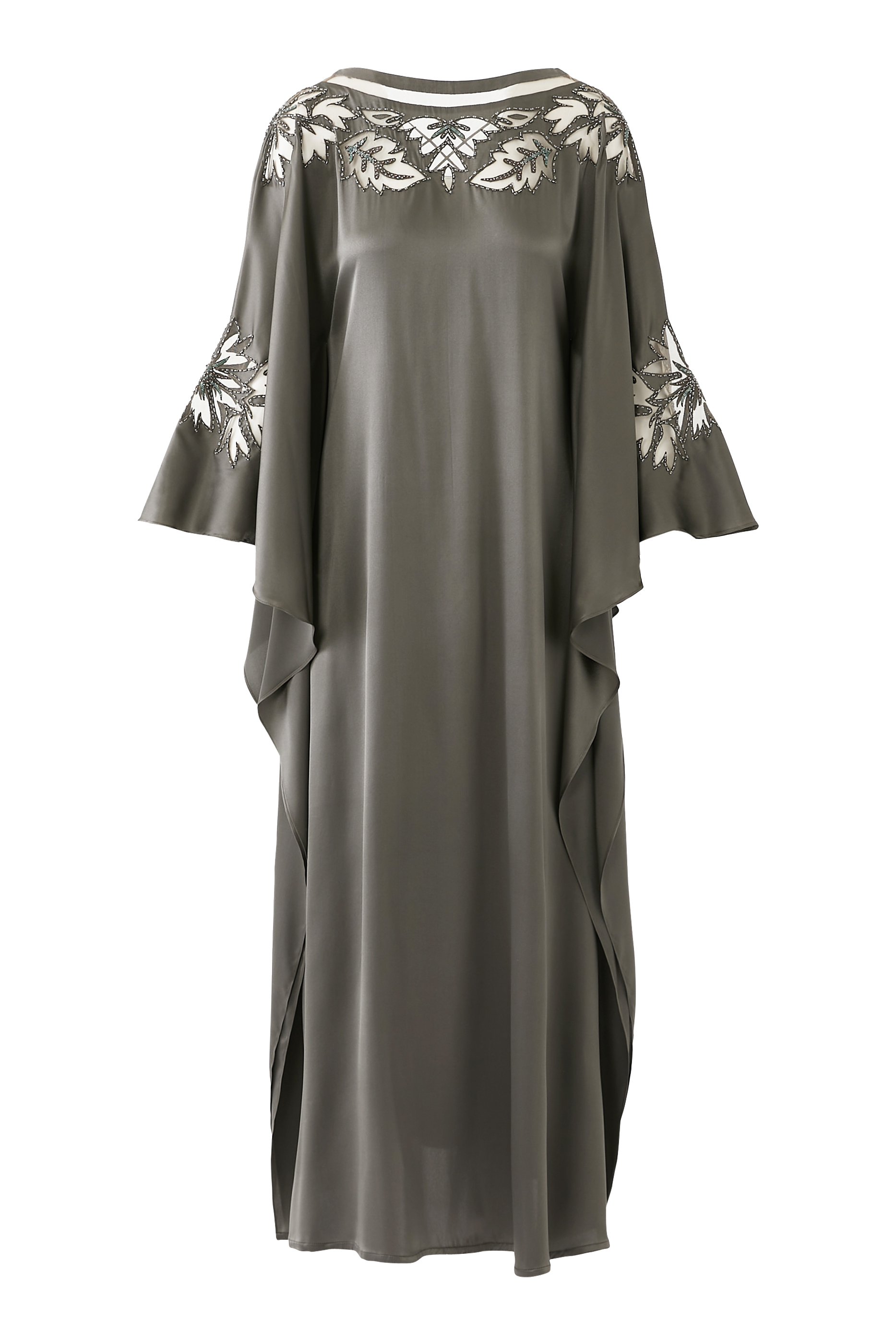 فستان مجدول حرير