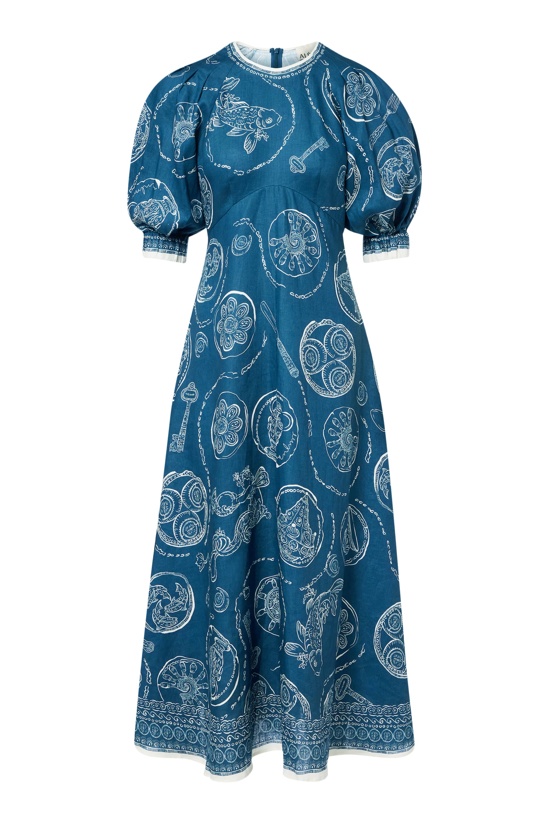 فستان لاكي متوسط الطول