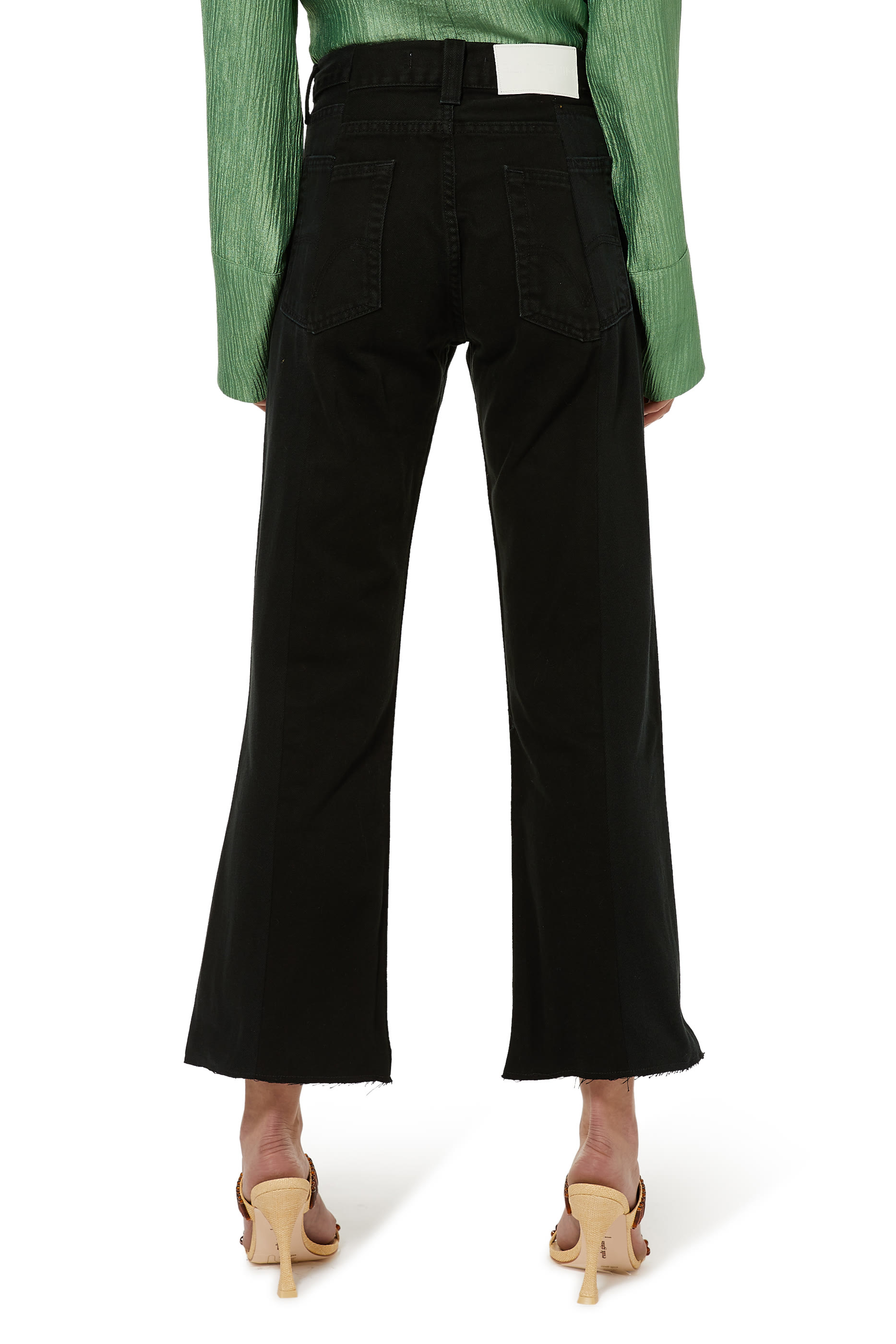 بنطال جينز دينم ذا توين بقصة واسعة