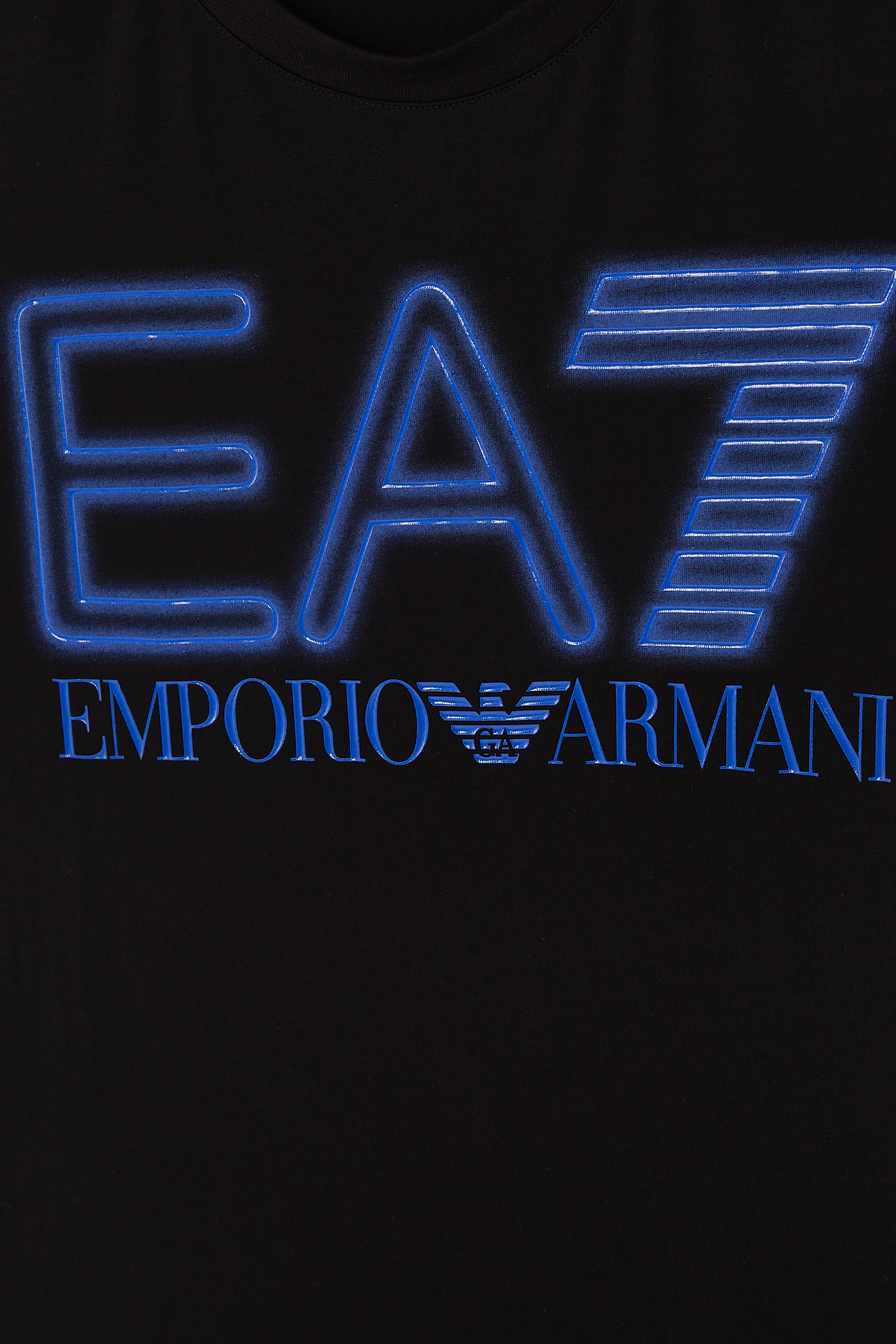 تيشيرت للأطفال بشعار الماركة بحجم كبير