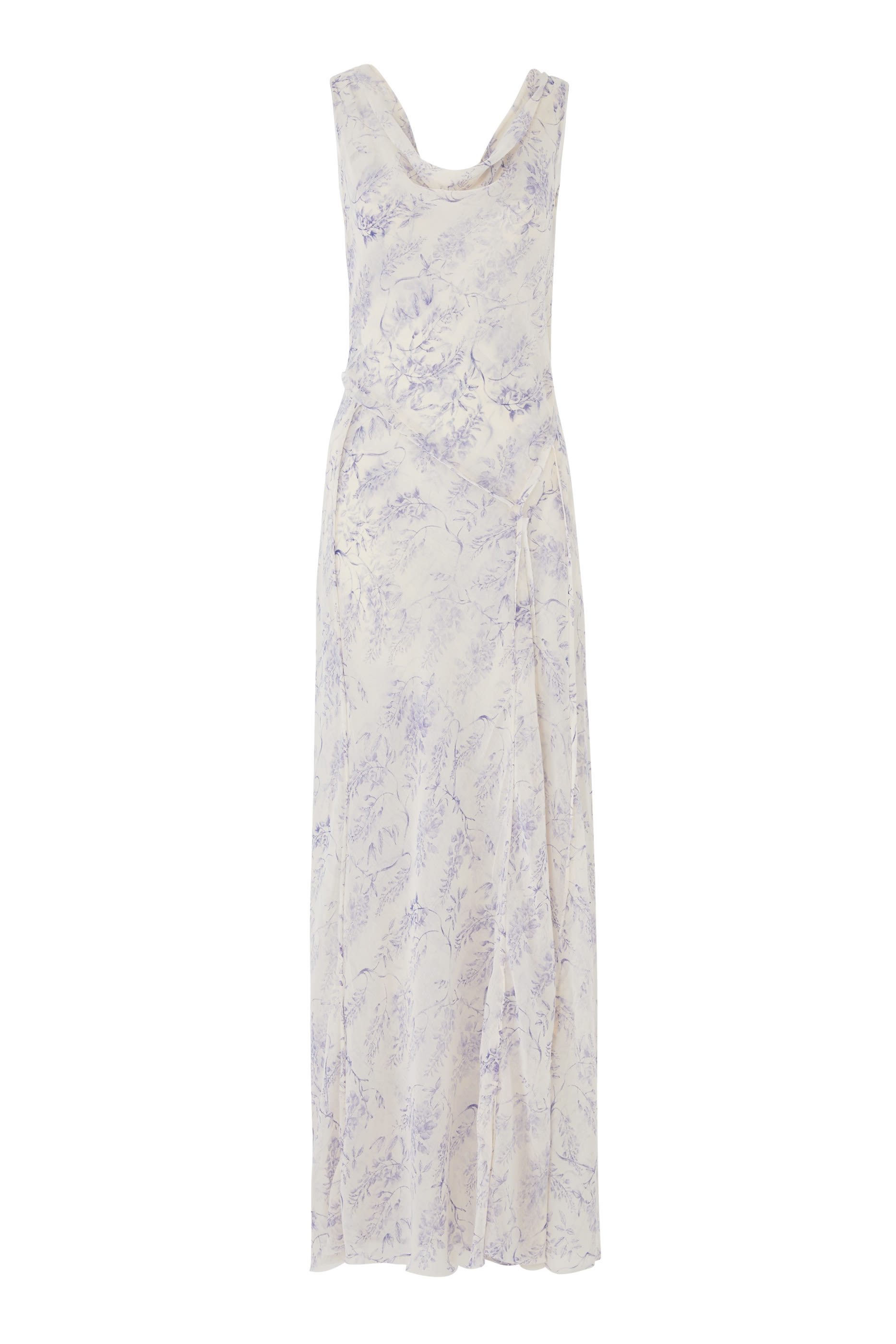 فستان ديتي بطبعة شيفون