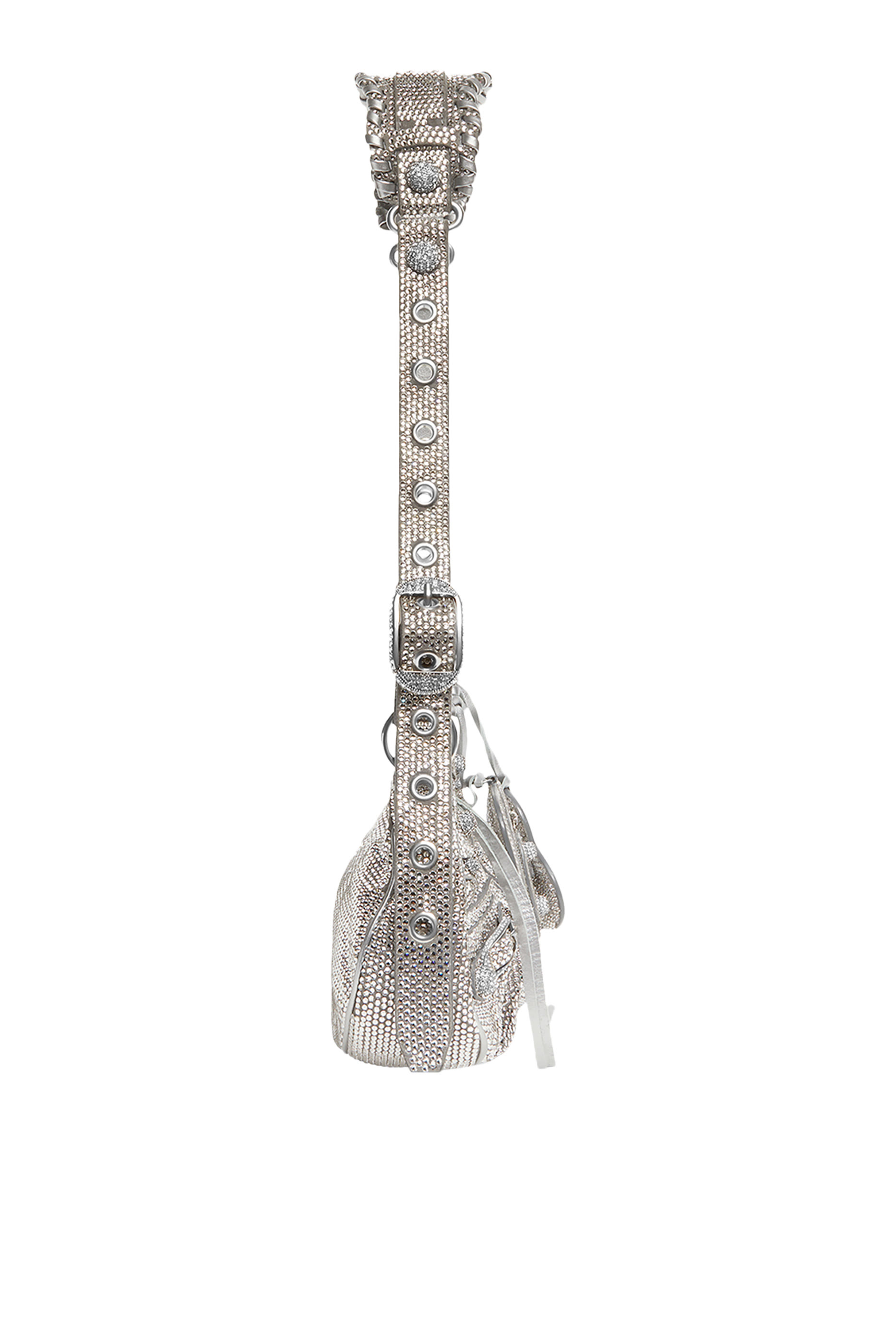 حقيبة كتف لو كاجول مرصع بأحجار الراين مقاس XS