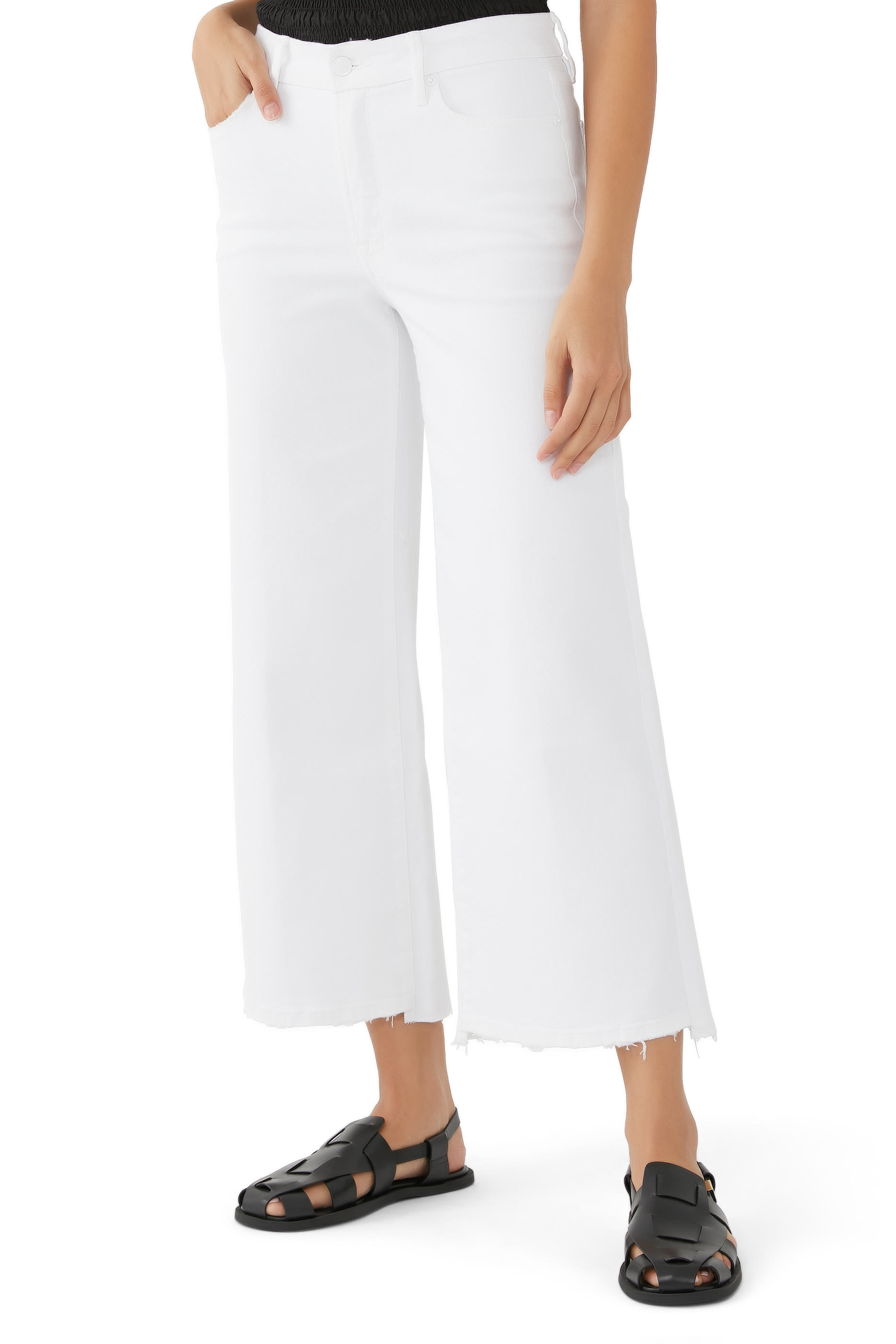 بنطال جينز بالازو غود ويست بقصة قصيرة