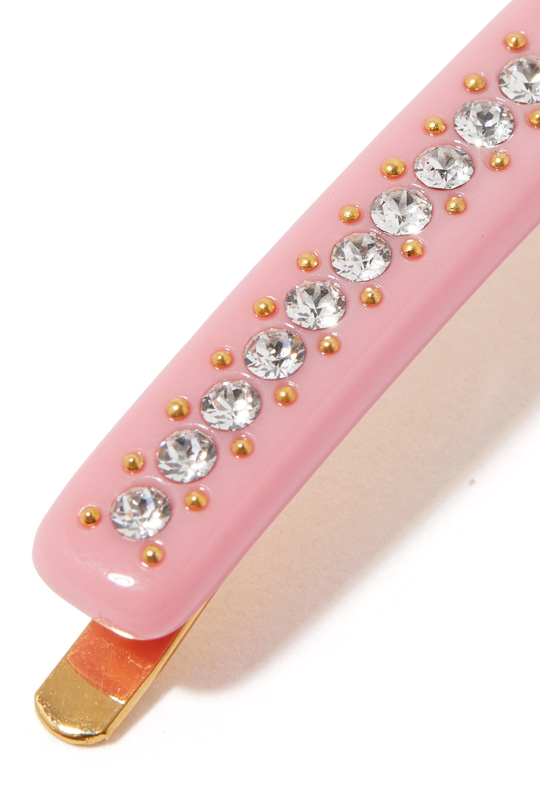 مشبك شعر بشعار الماركة