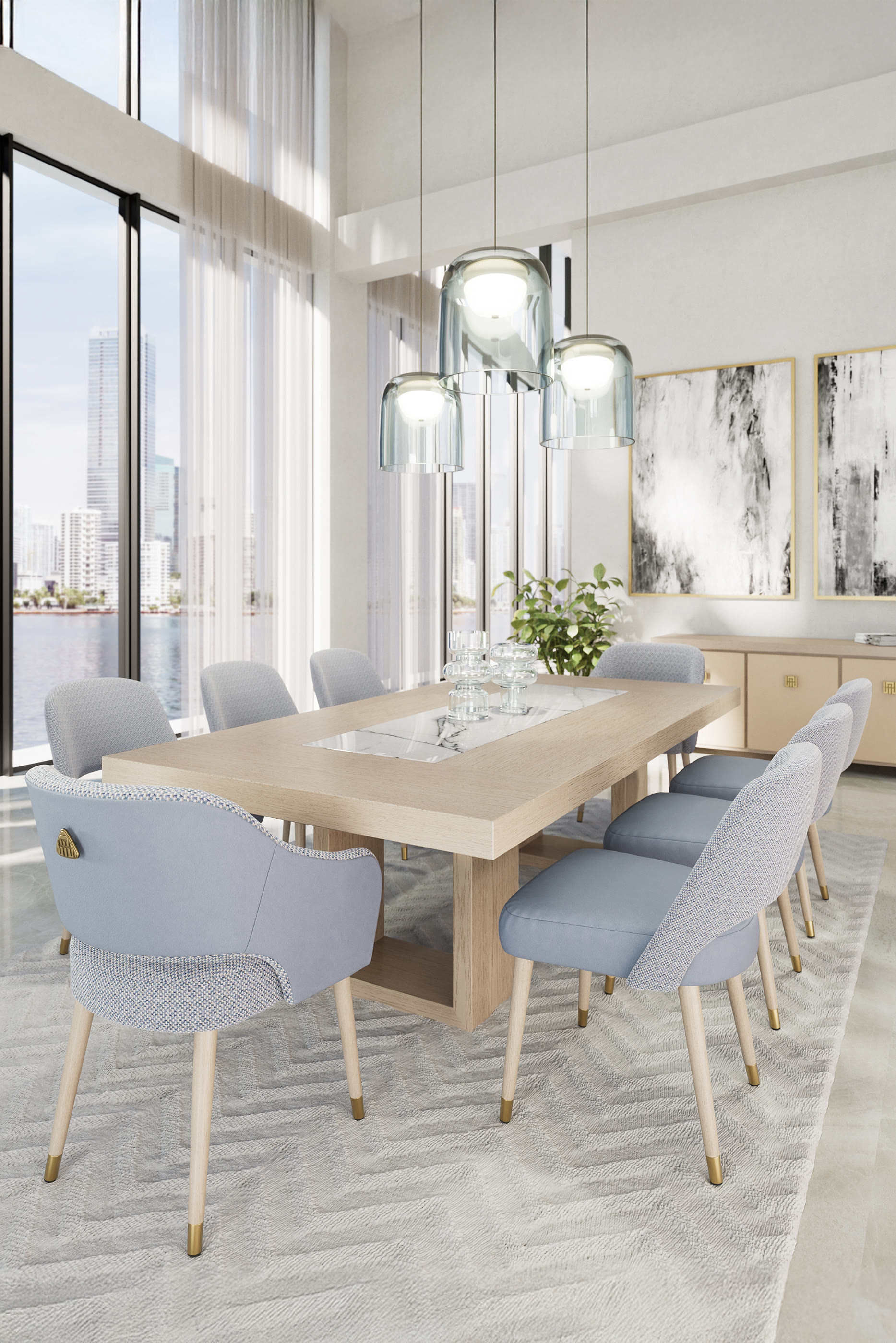 كرسي طعام تين 100