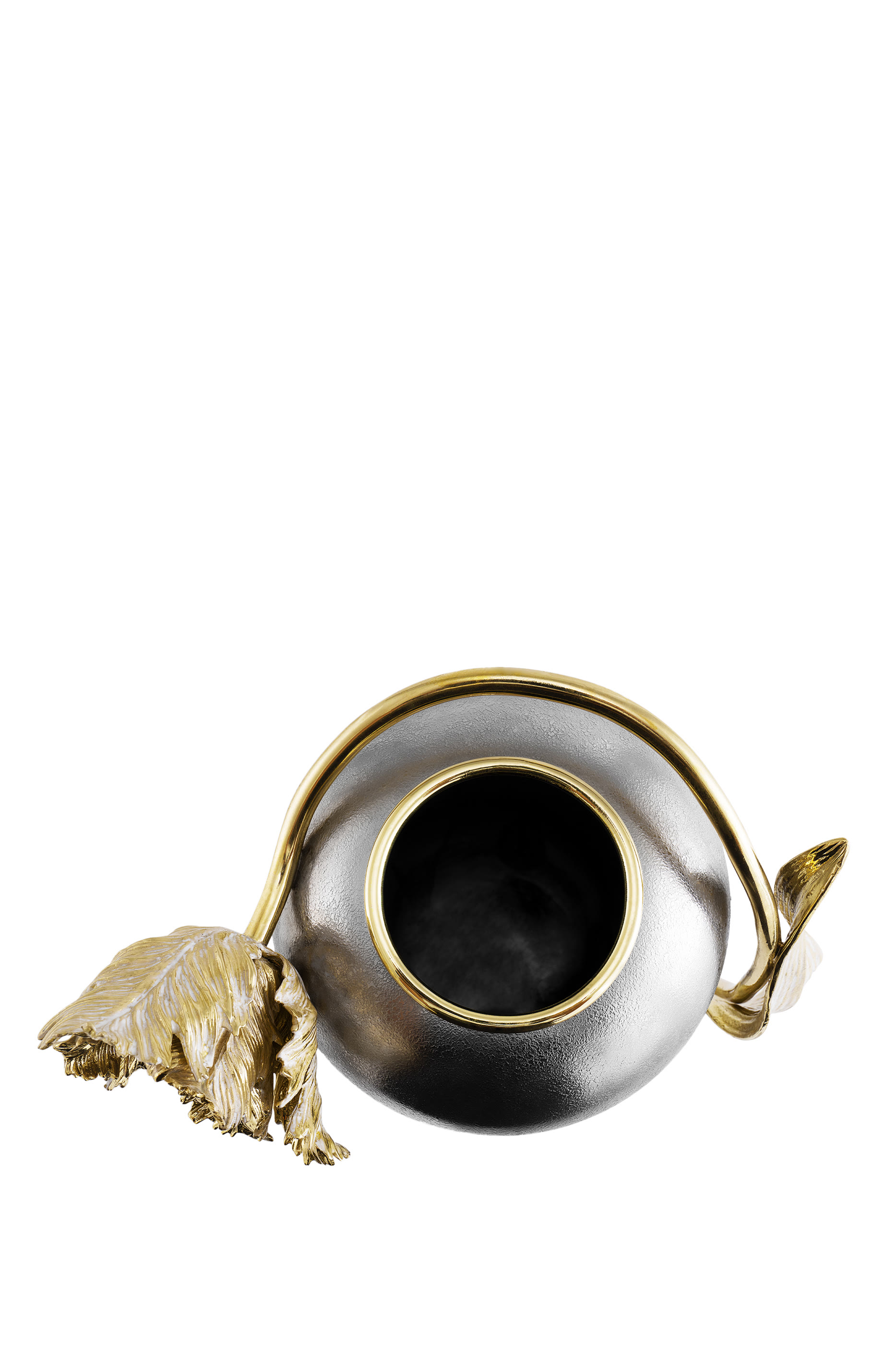 مزهرية مزينة بالتوليب