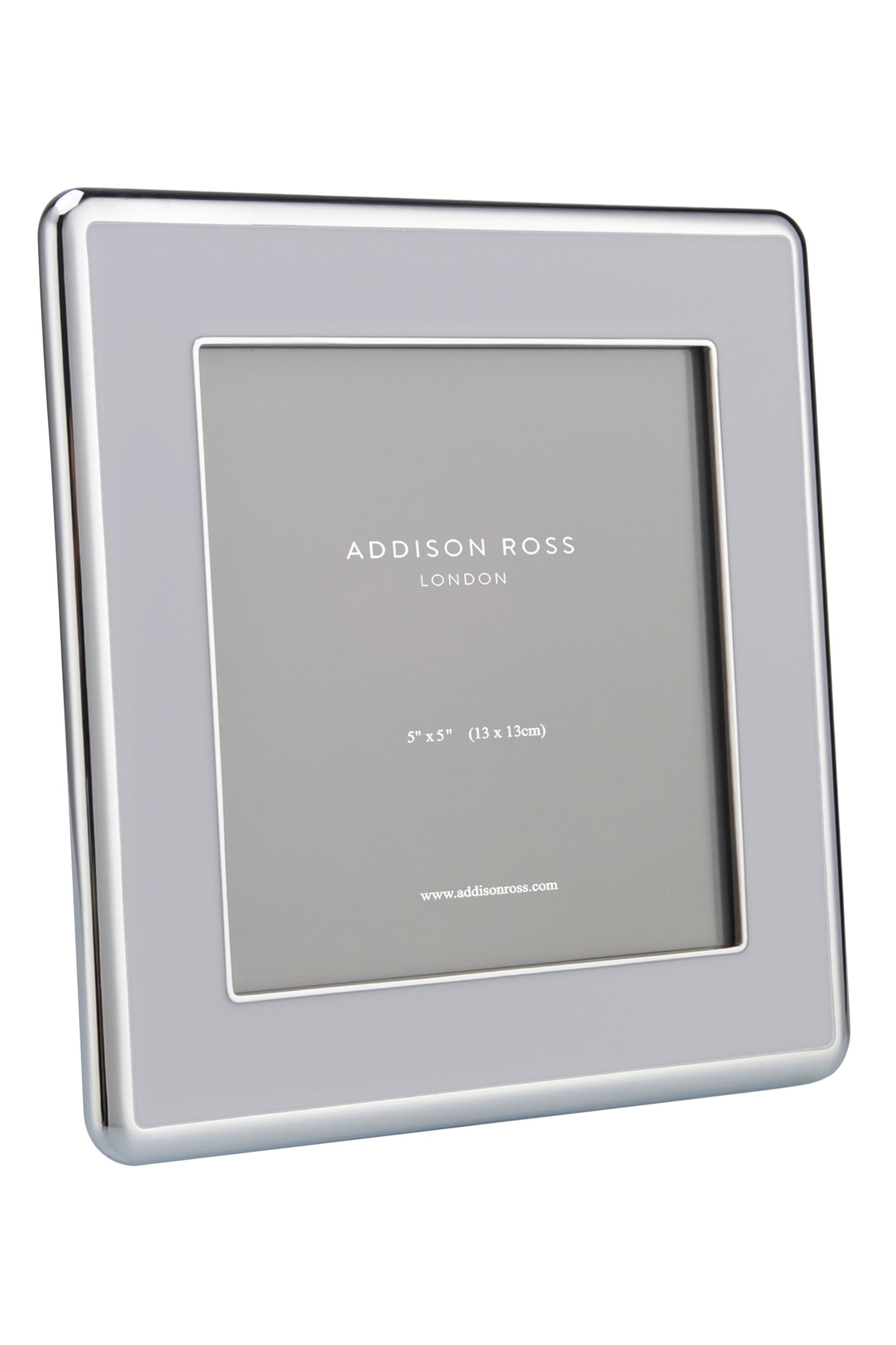 إطار صور مينا بطلاء فضي وتفاصيل مقوسة 8x10