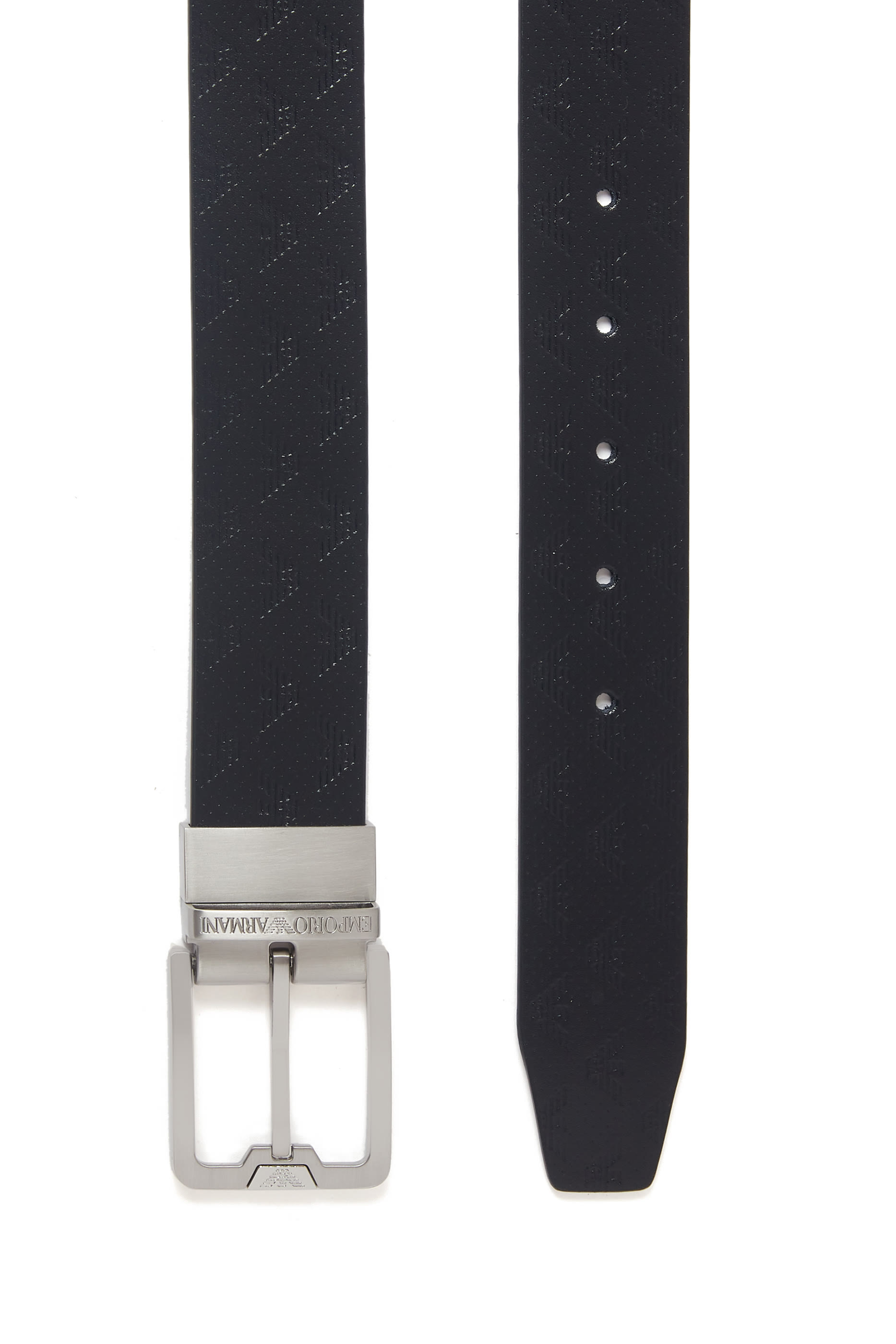 حزام جلد بشعار الماركة