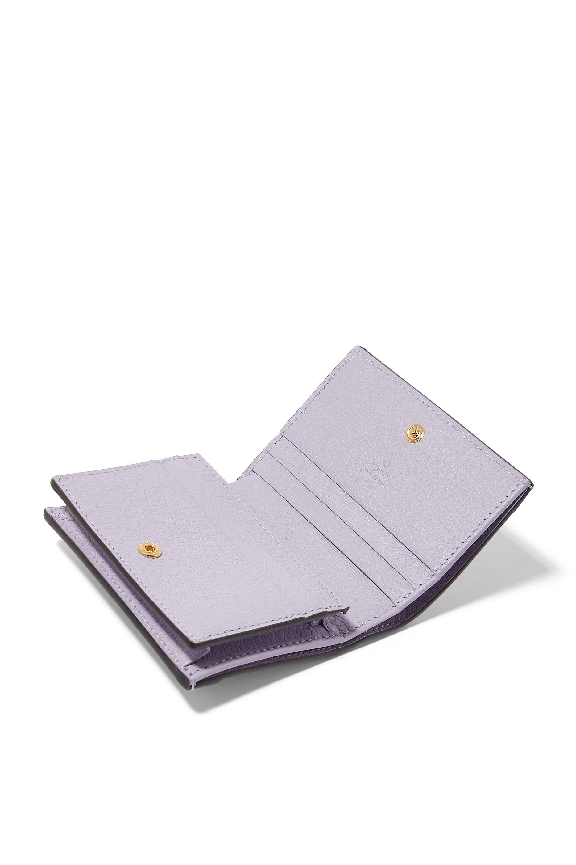 حافظة بطاقات أوفيديا بنقشة حروف الماركة بحجم كبير