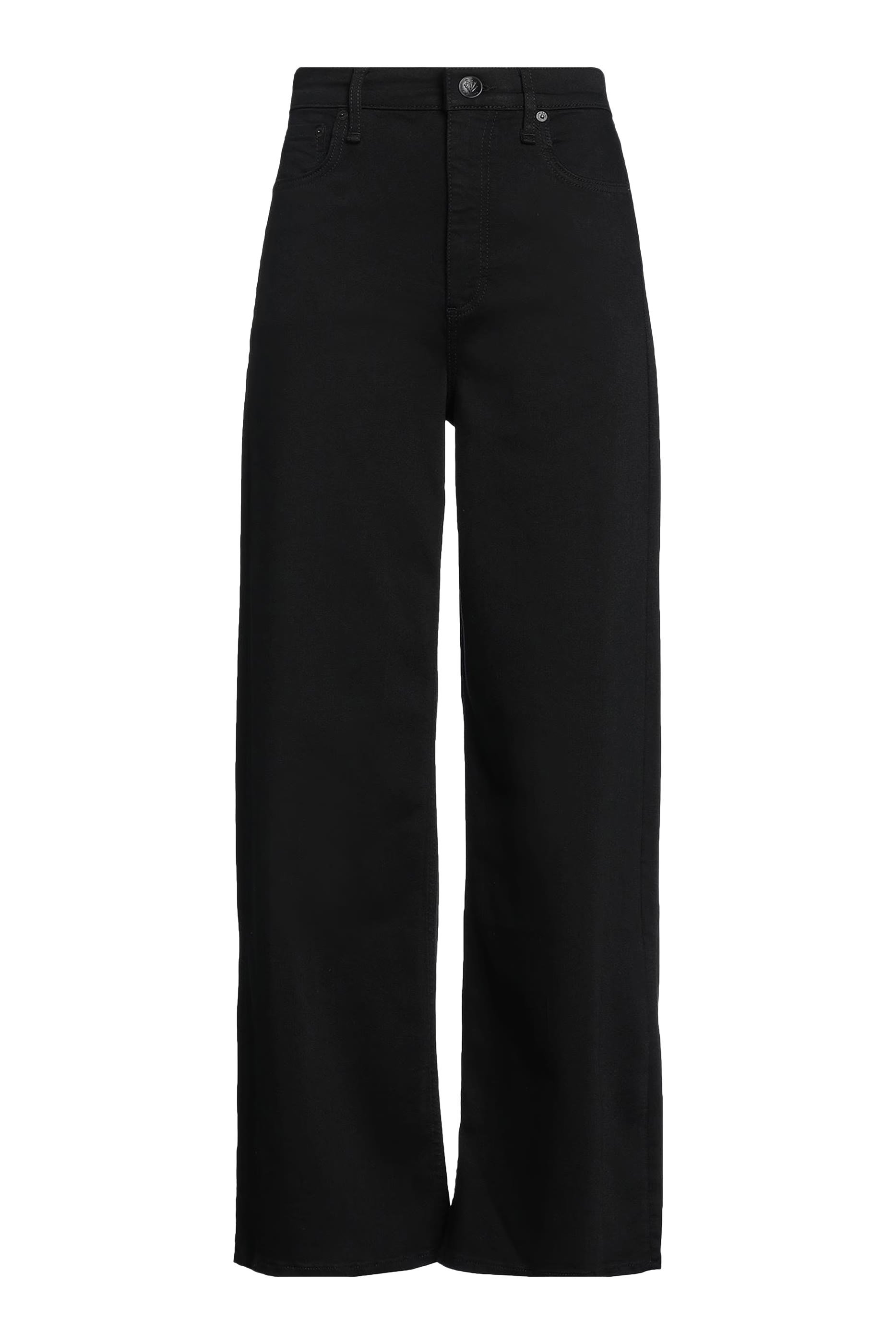 بنطال جينز ميا بقصة ساق واسعة بخصر متوسط الارتفاع