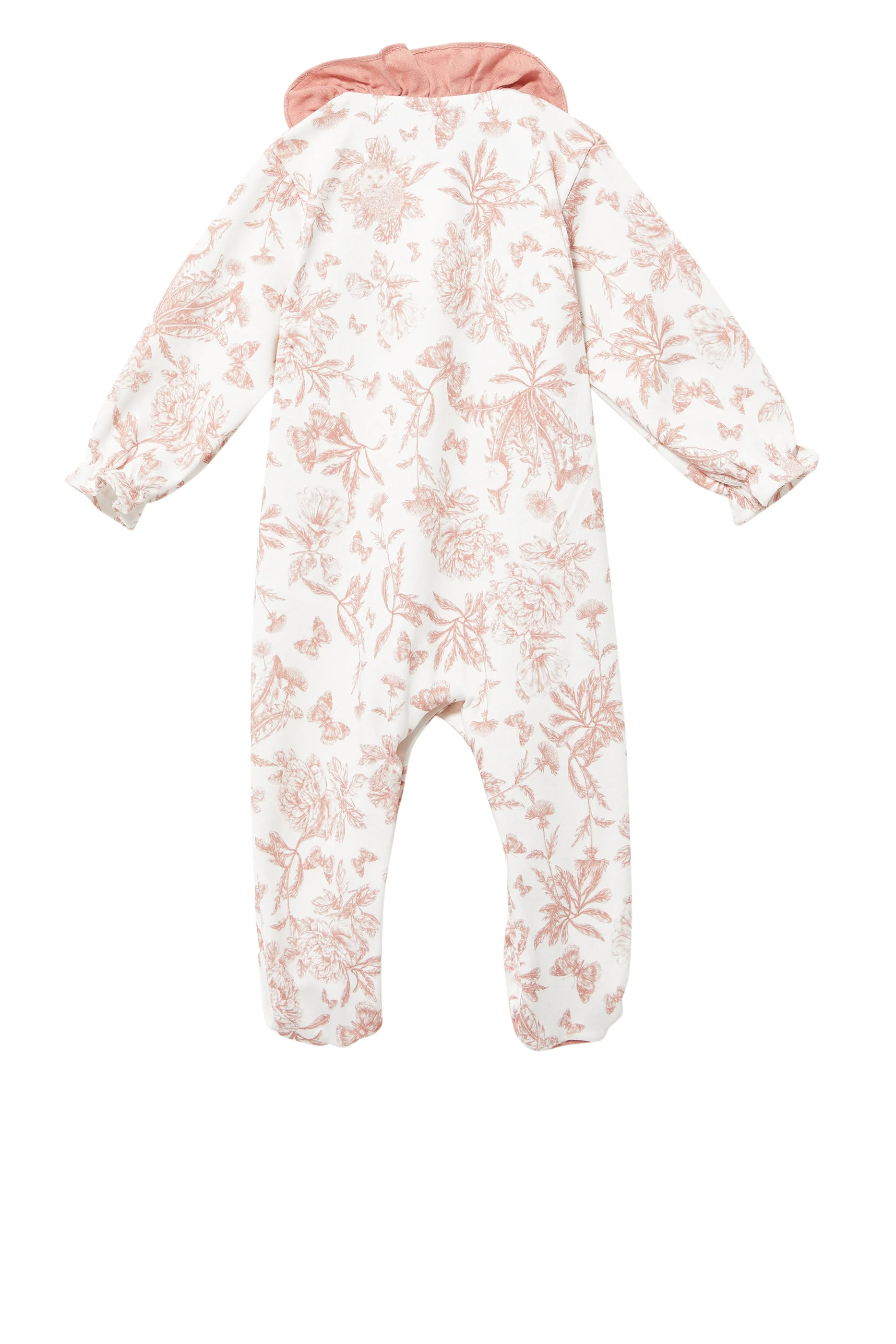 بيجاما قطعة واحدة بنقشة زهور