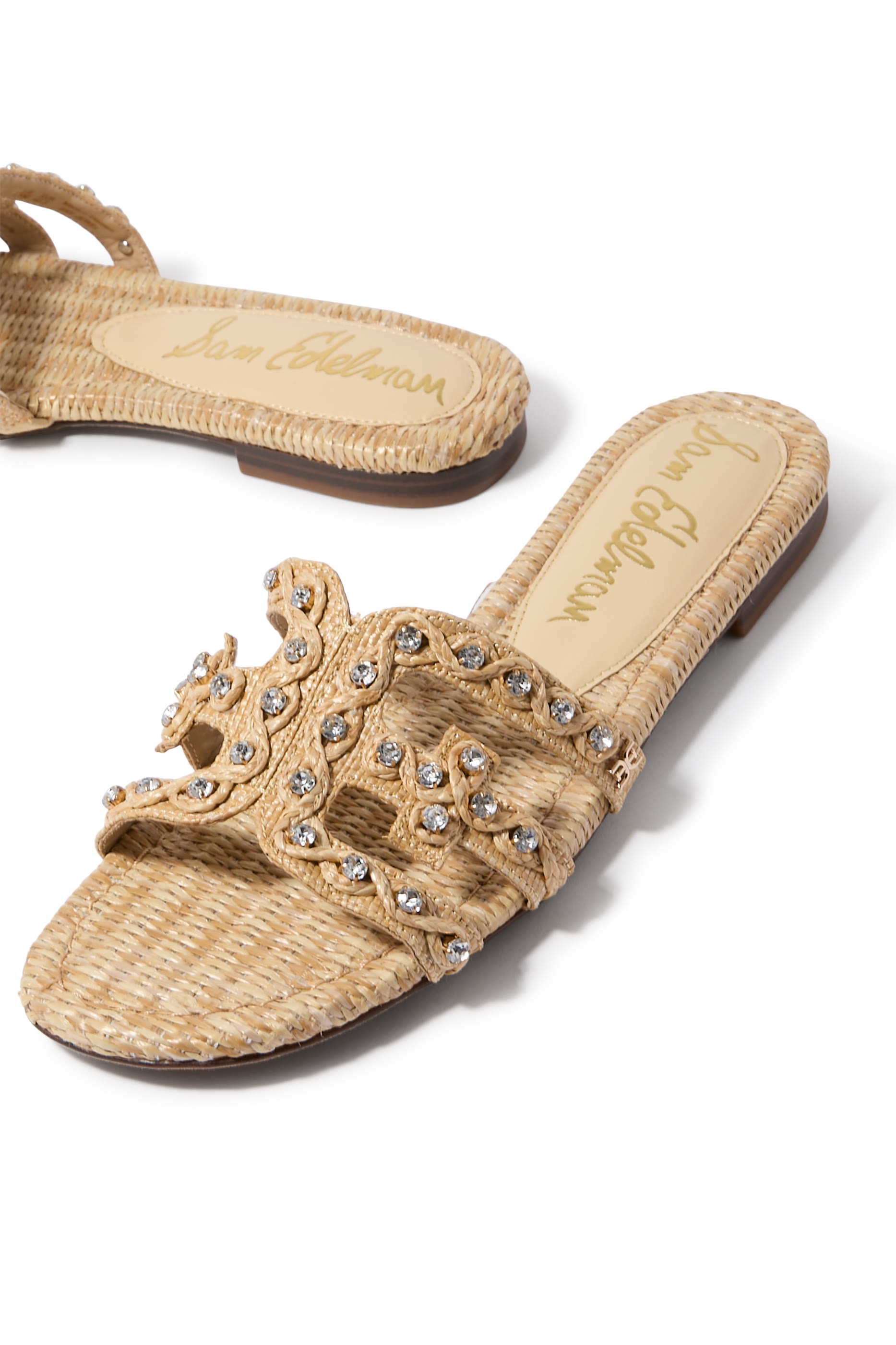 صندل باي سهل الارتداء مزين بأحجار