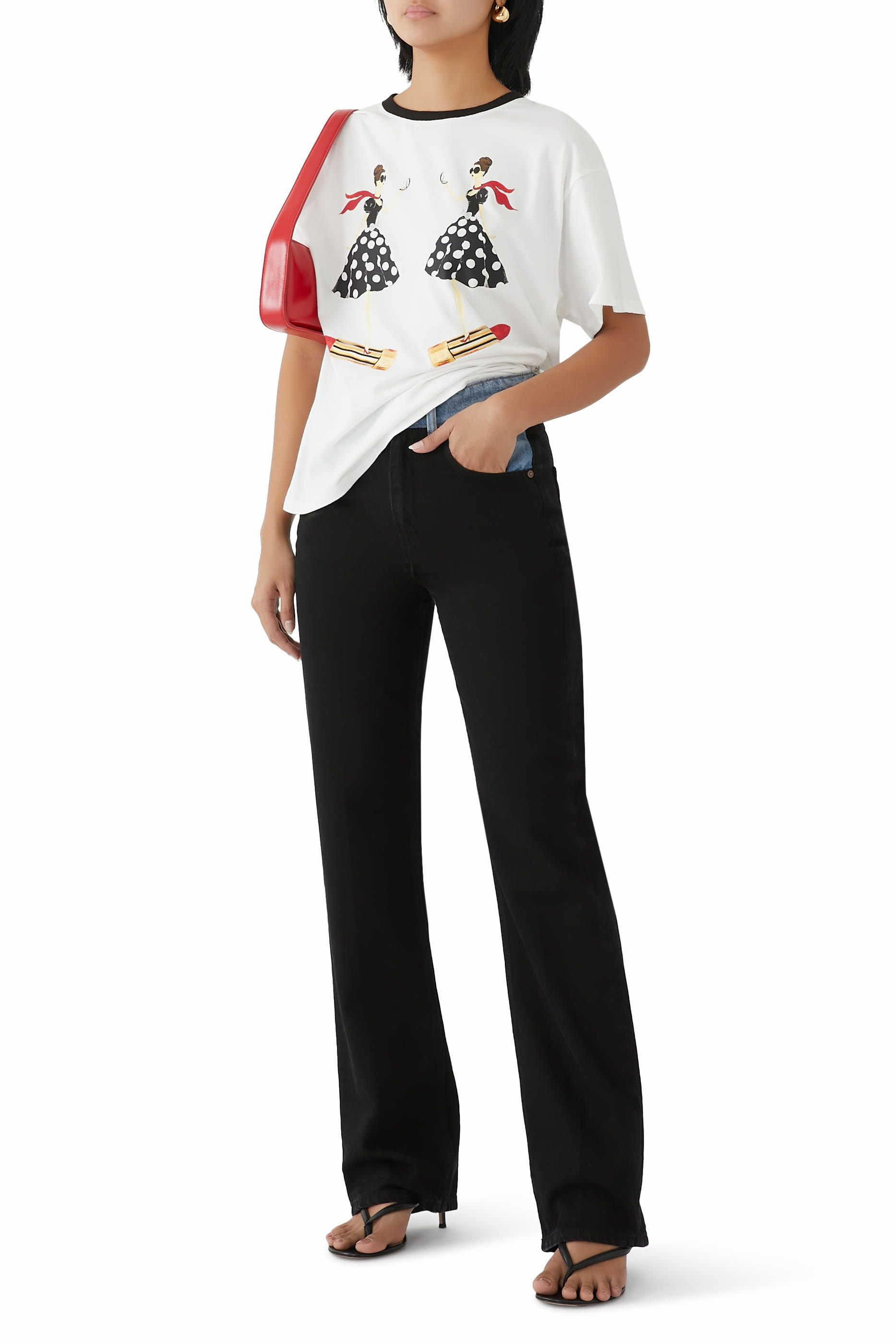 تيشيرت إيفان ستاسيفيس بقصة فضفاضة