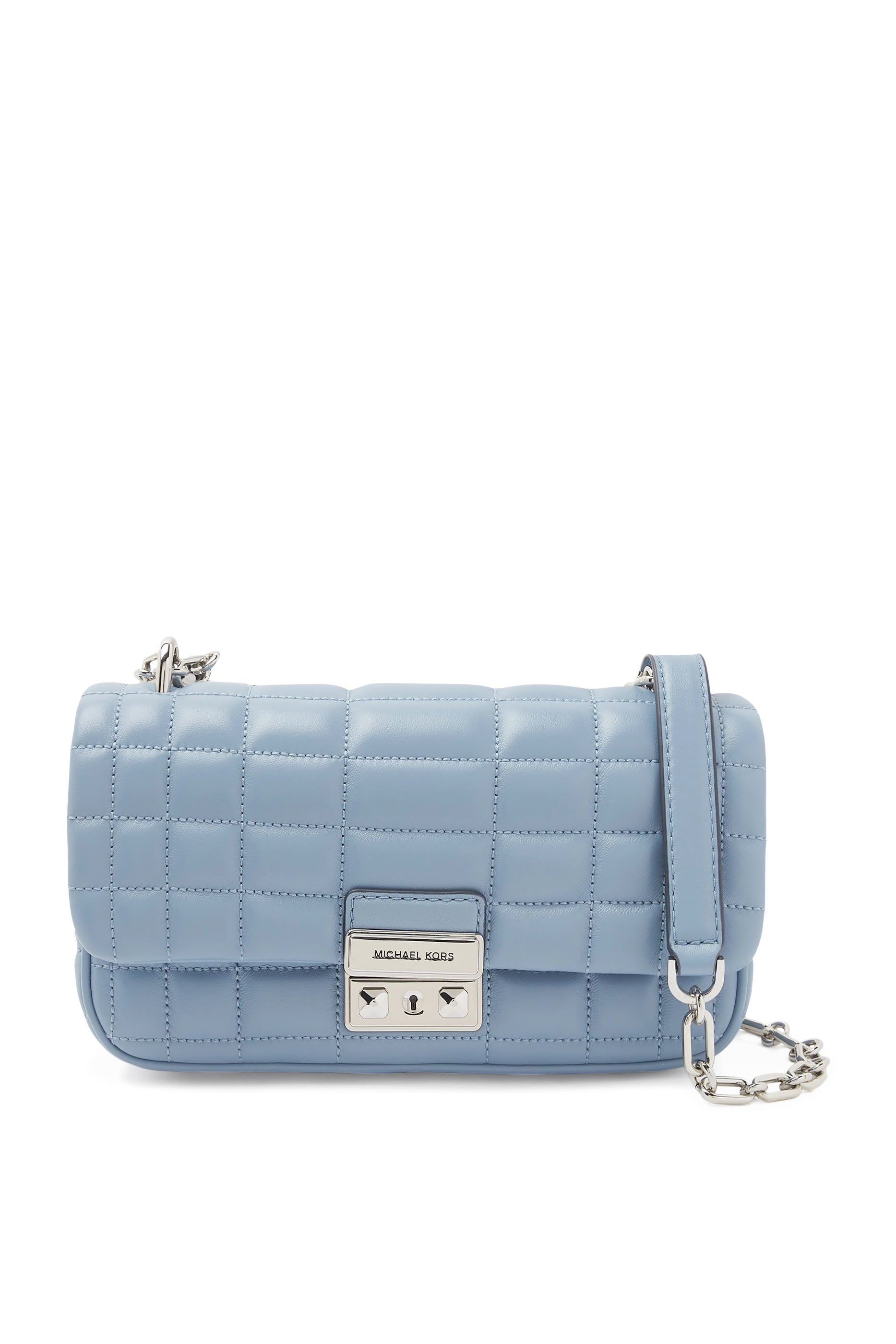 حقيبة كتف تريبيكا صغيرة جلد مبطن