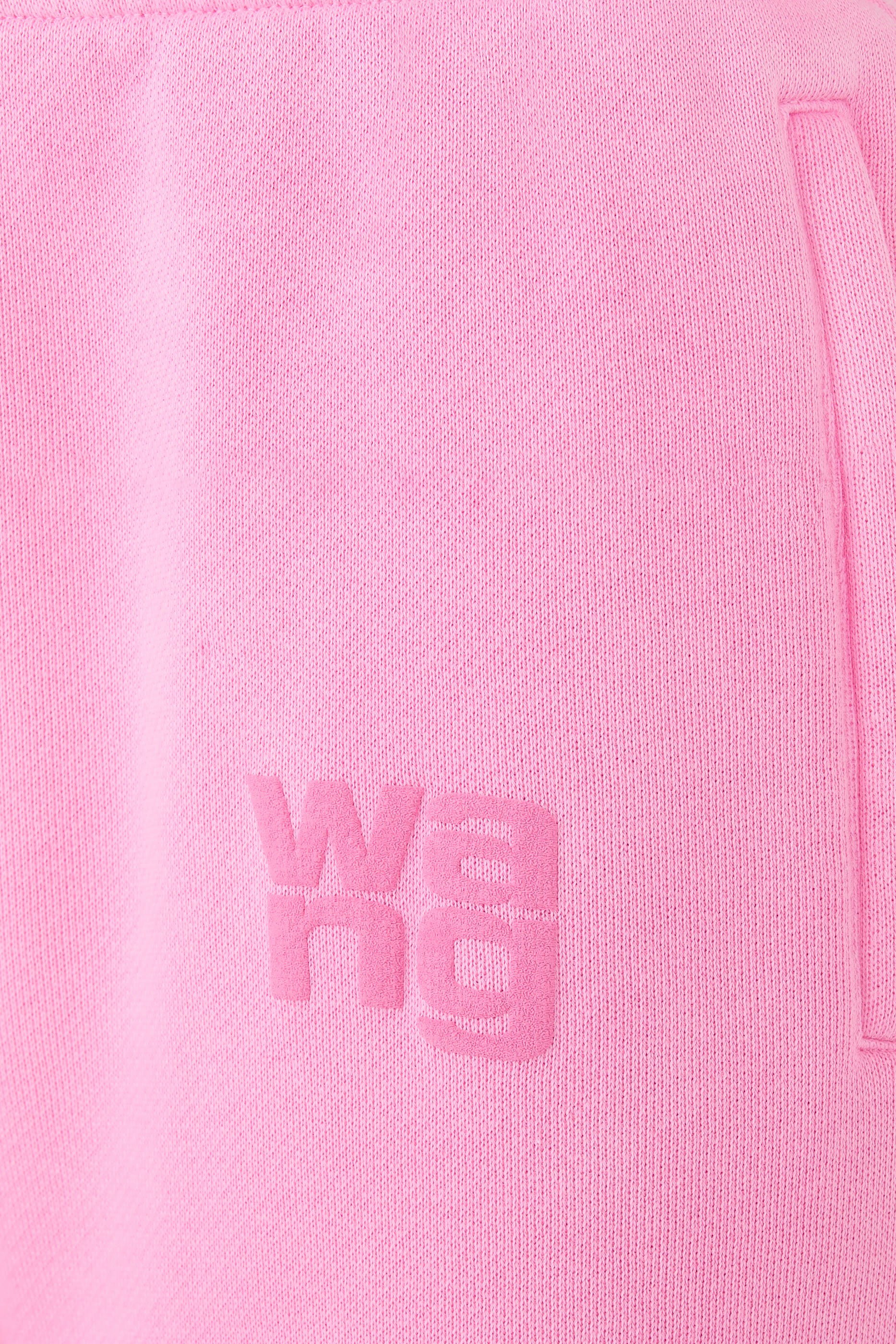 بنطال رياضي بشعار الماركة بتصميم منفوخ