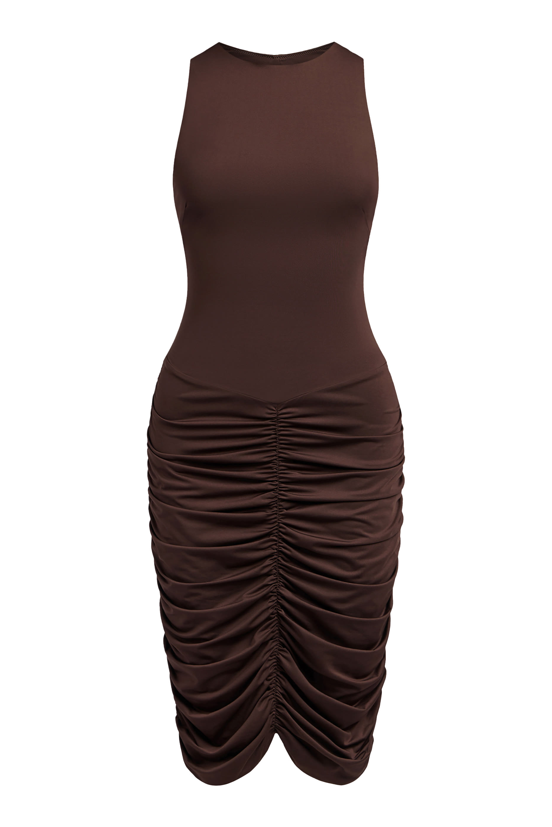 Ruched Draped Dress