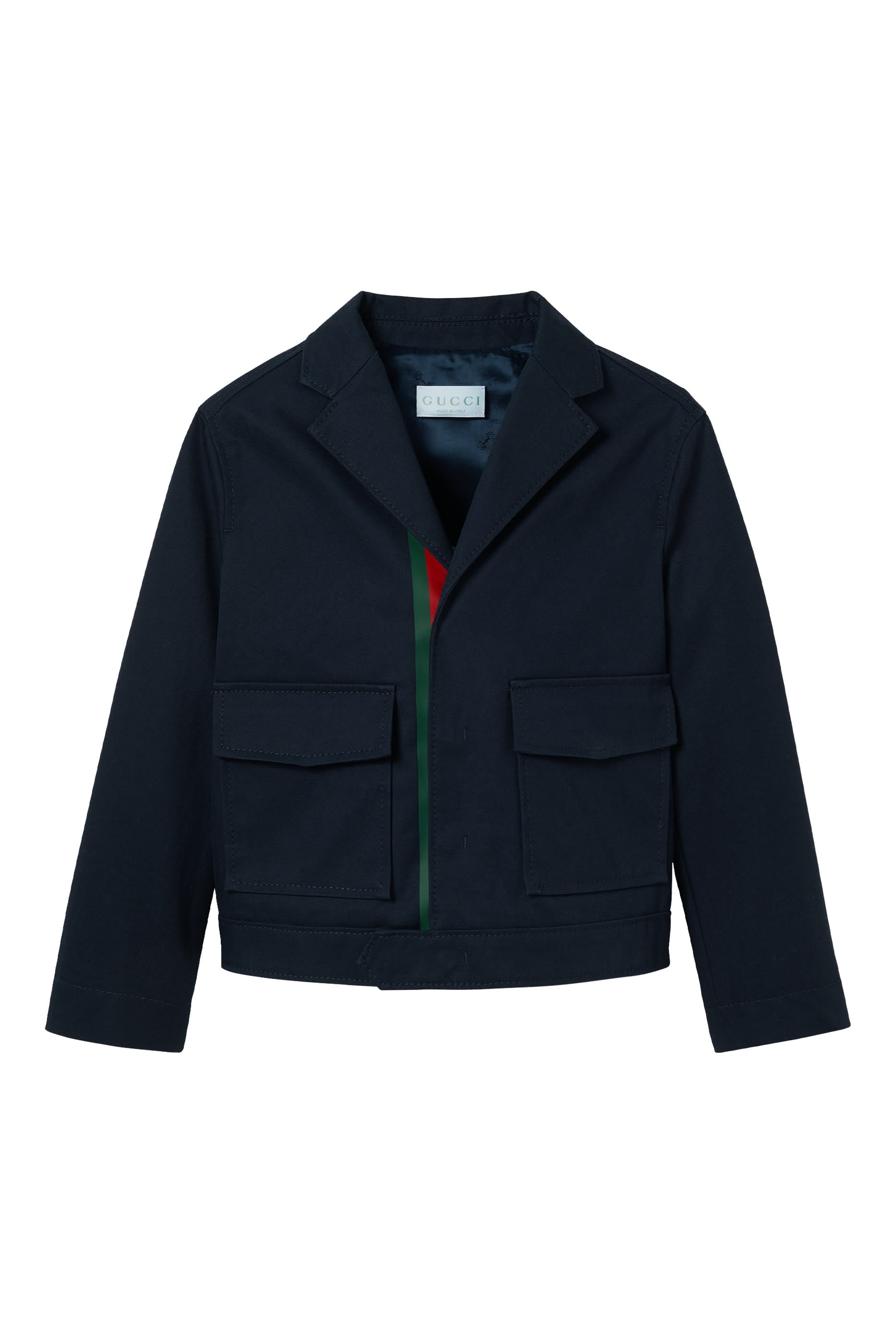 Kids Web Stripe Jacket