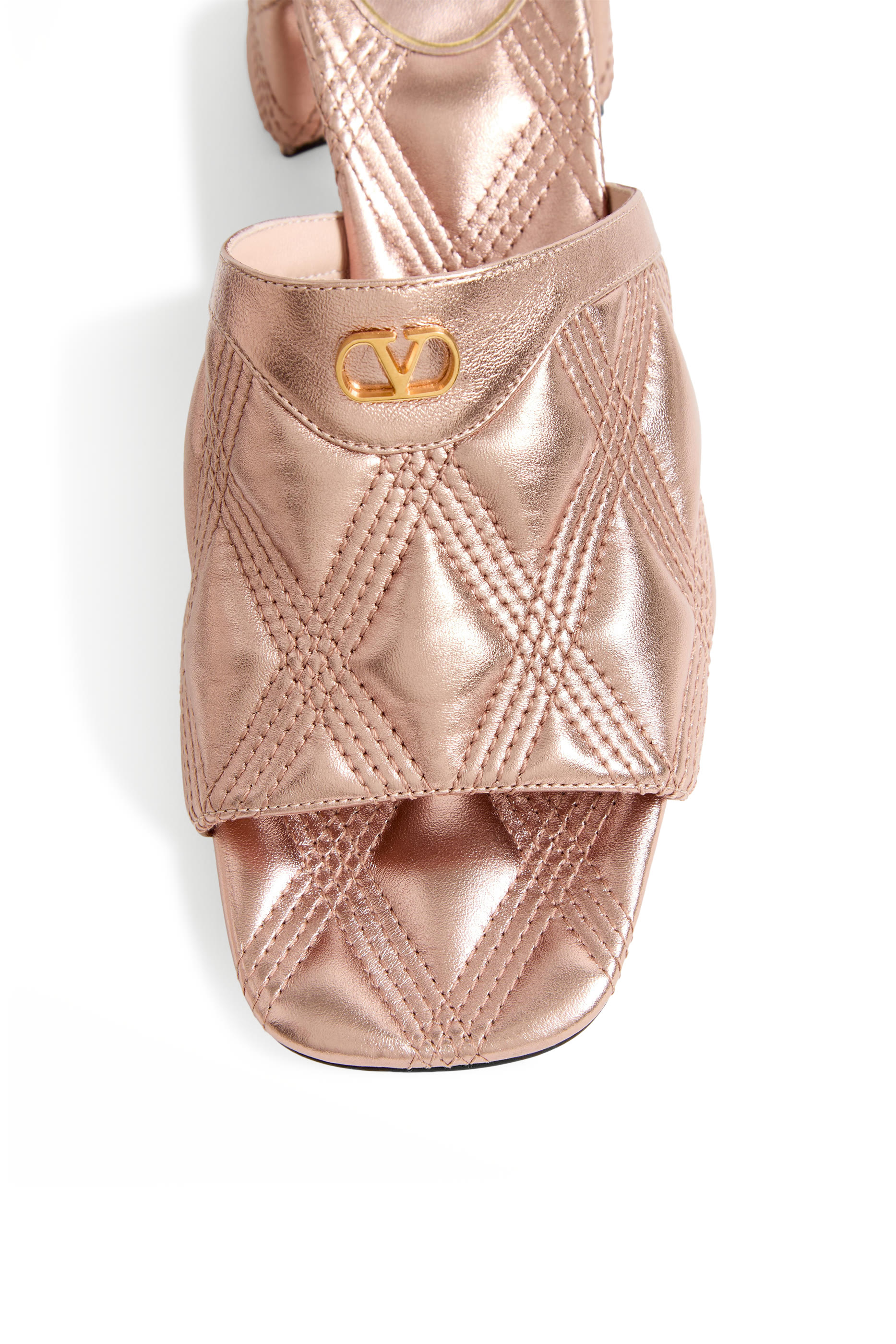 حذاء كويلتي 20 مفتوح جلد