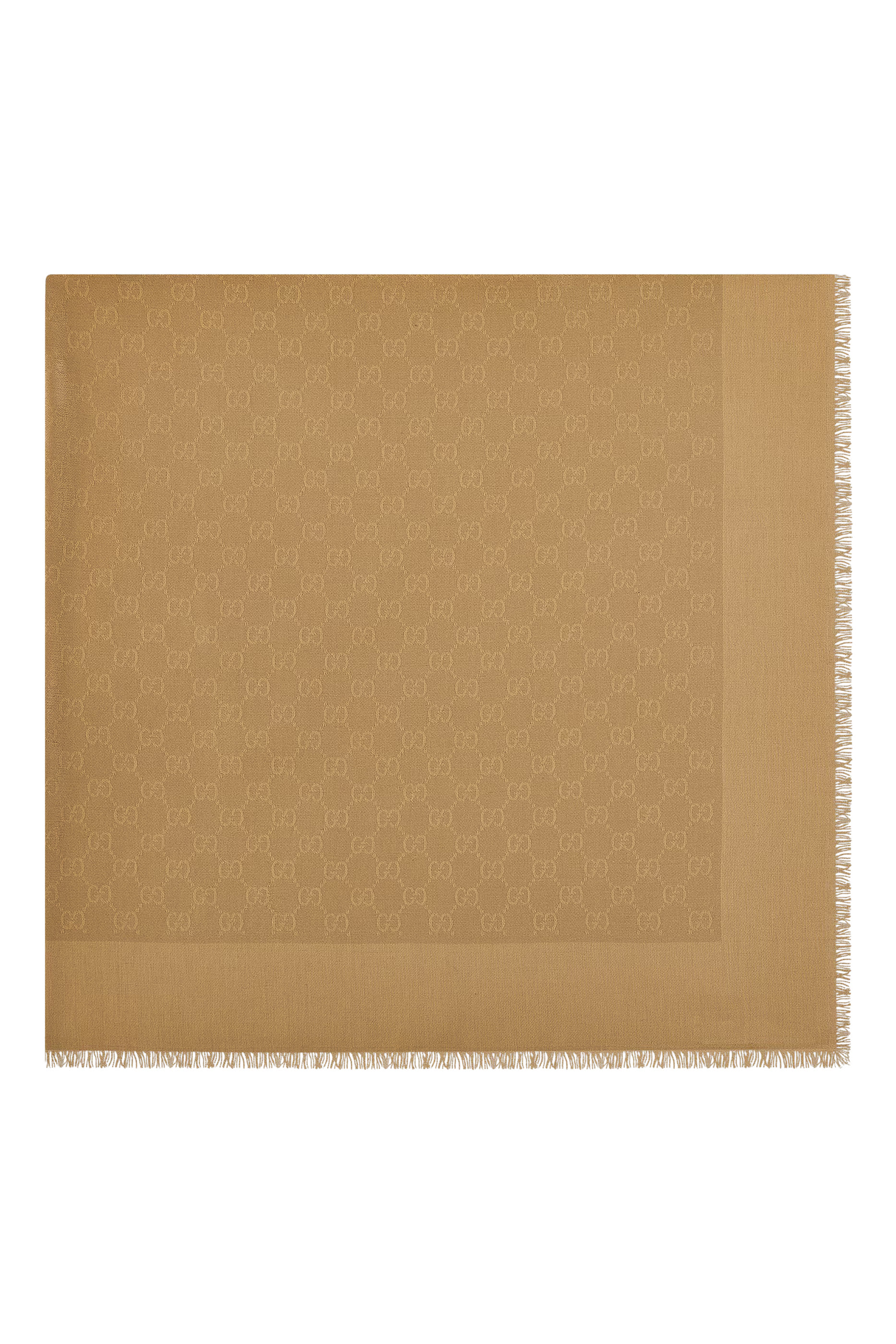 وشاح بنقشة حرفي شعار الماركة قطن حرير جاكار