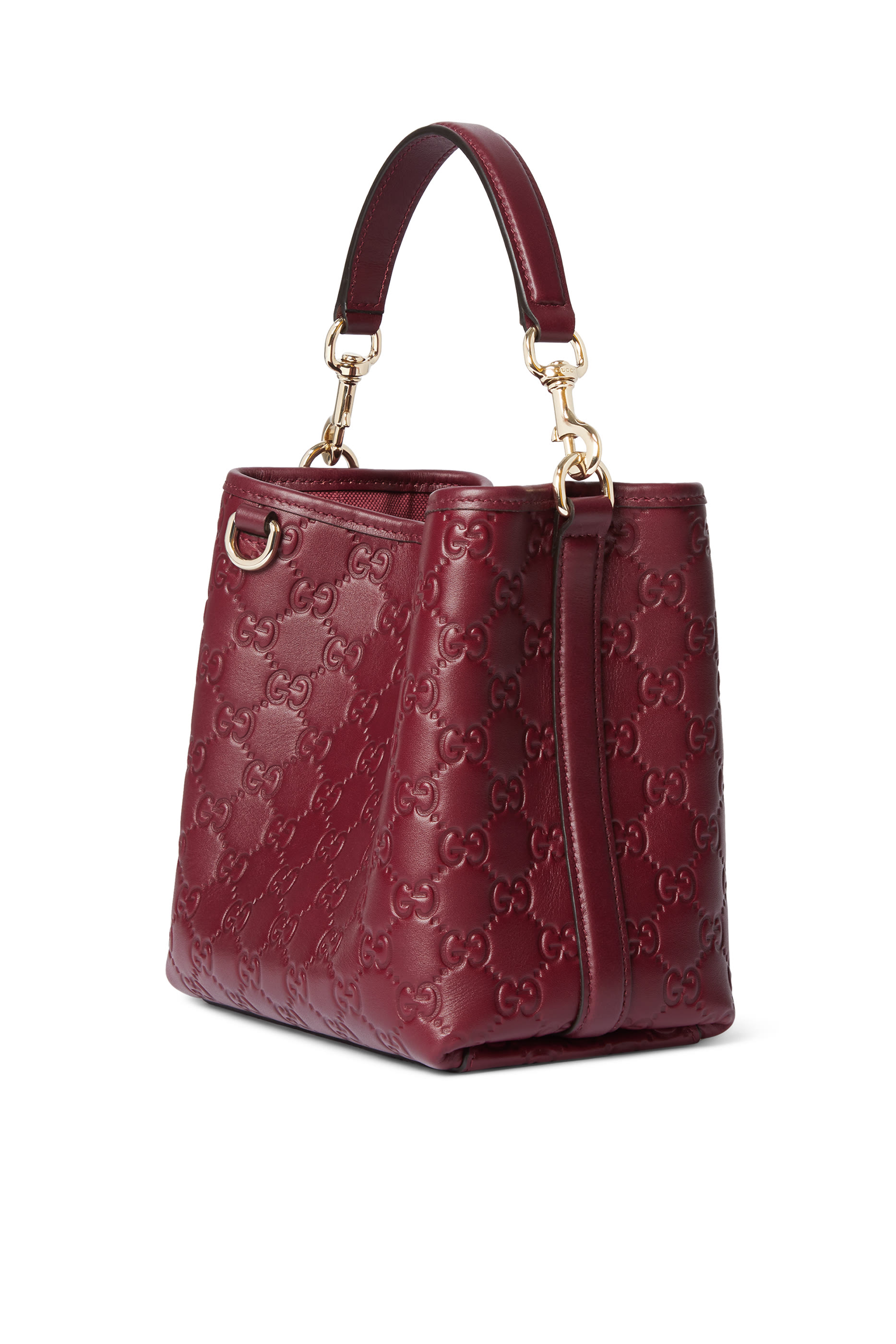  حقيبة باكيت صغيرة مزينة بشعار الماركة