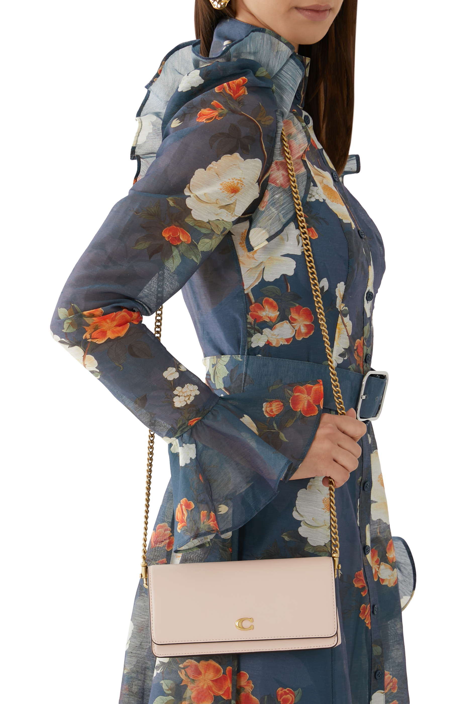 محفظة إيفى طويلة بسلسلة