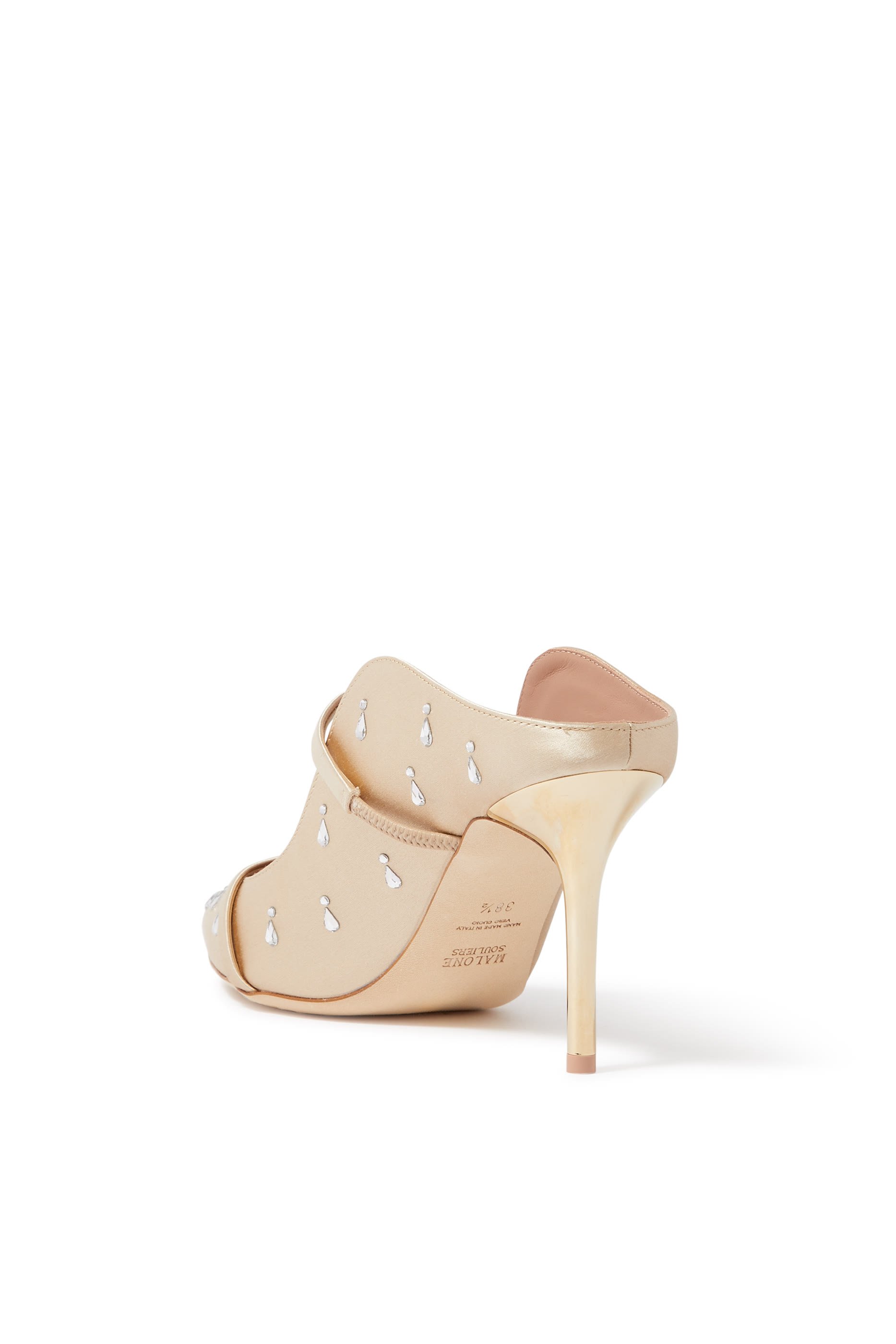 حذاء مورين 85 مفتوح من الخلف بمقدمة مدببة مرصع بالكريستال