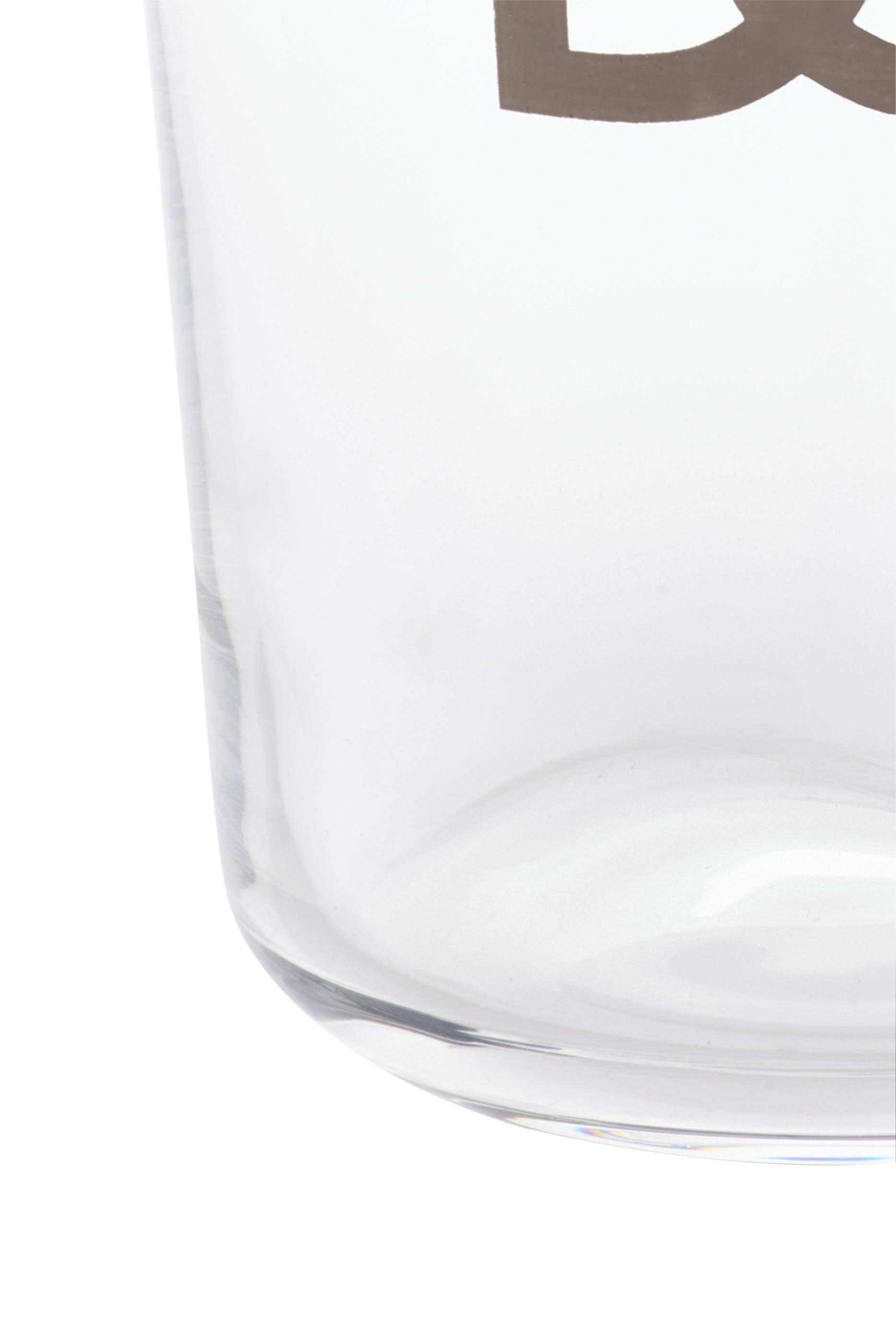 طقم كاسات سوفت درينكس بشعار الماركة بلون فضي، قطعتين